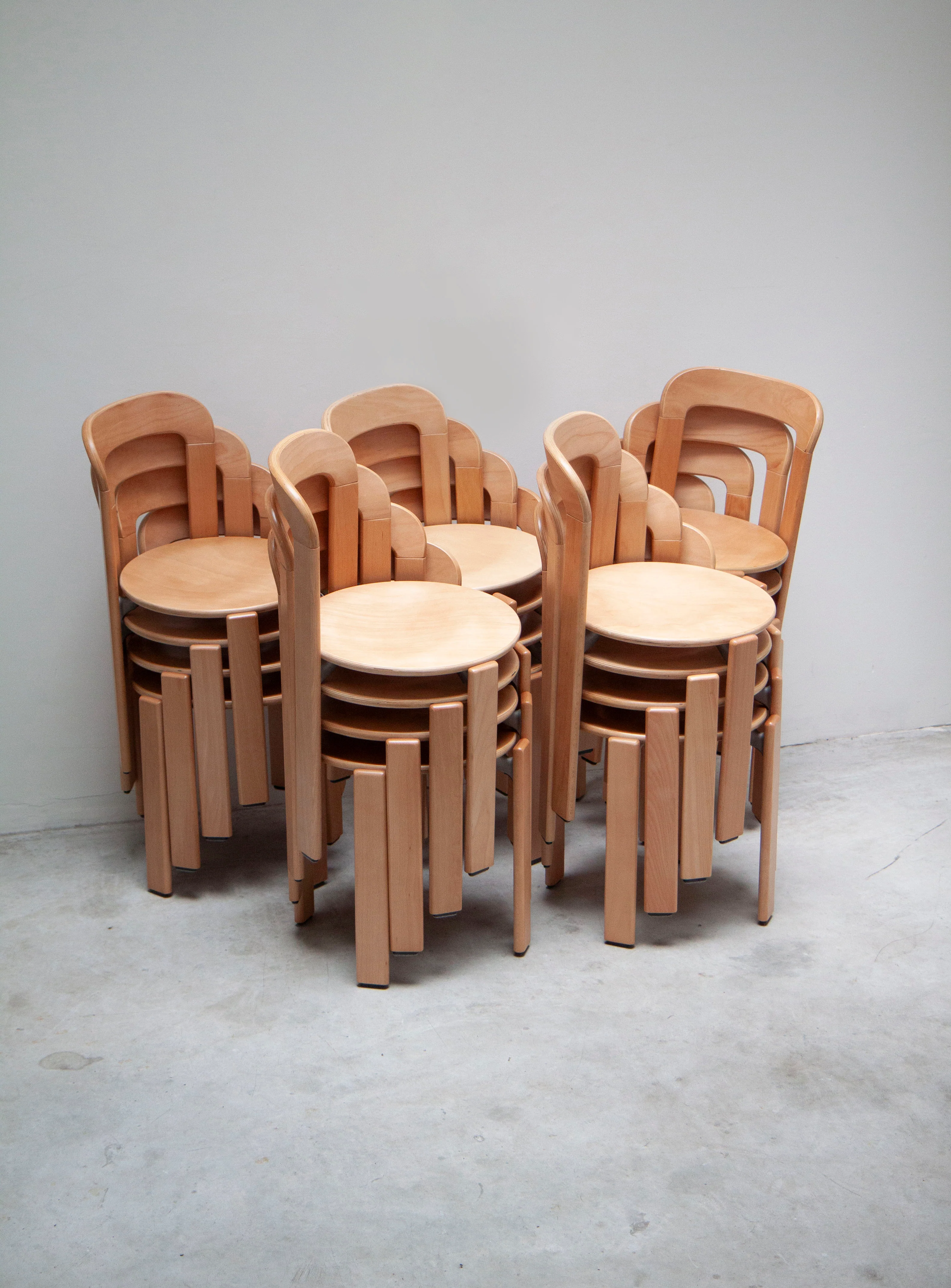 Kusch+Co Rey Dining Chairs by Bruno Rey