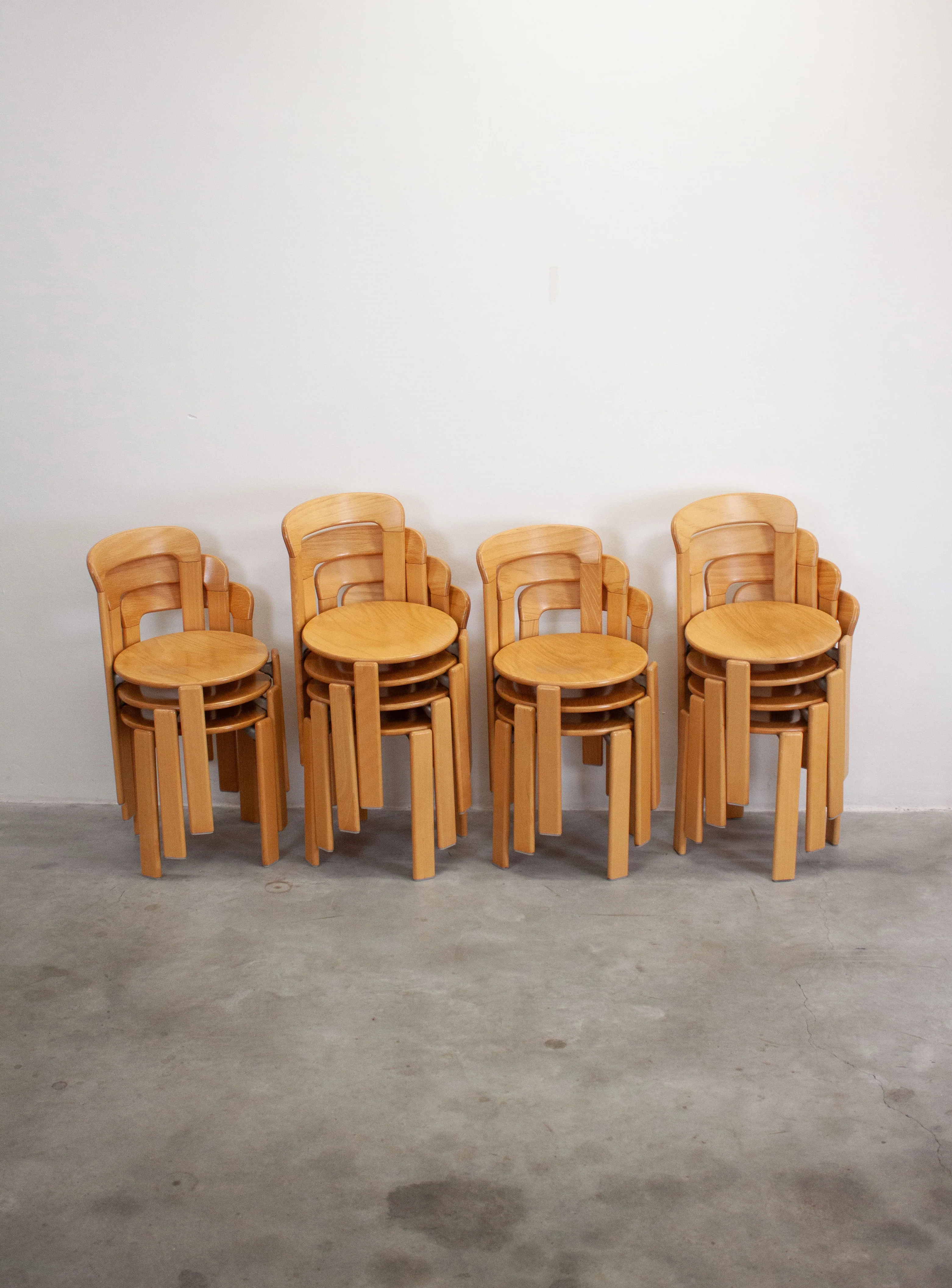 Kusch+Co Rey Dining Chairs by Bruno Rey (Beech) - Image 24