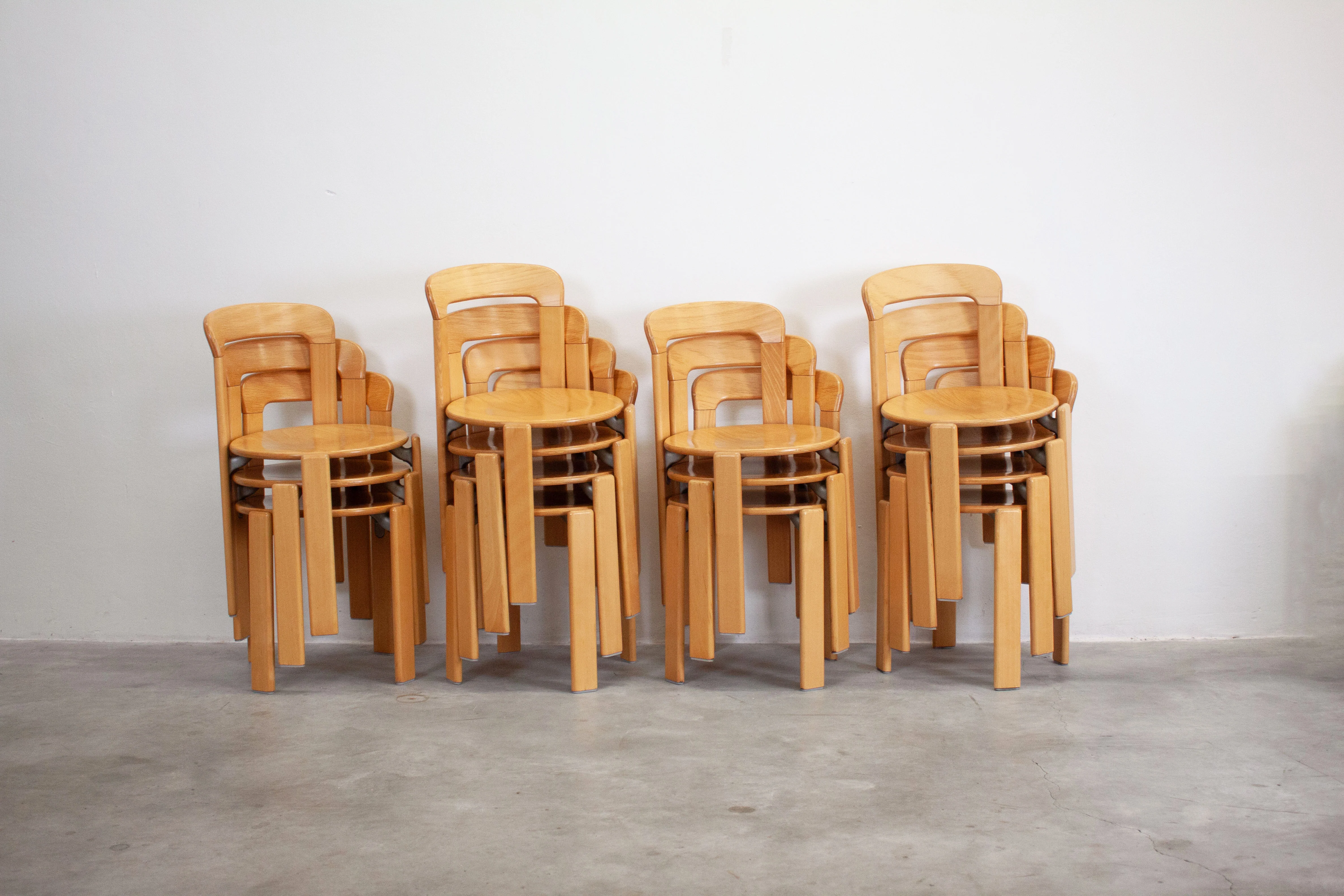 Kusch+Co Rey Dining Chairs by Bruno Rey (Beech) - Image 30