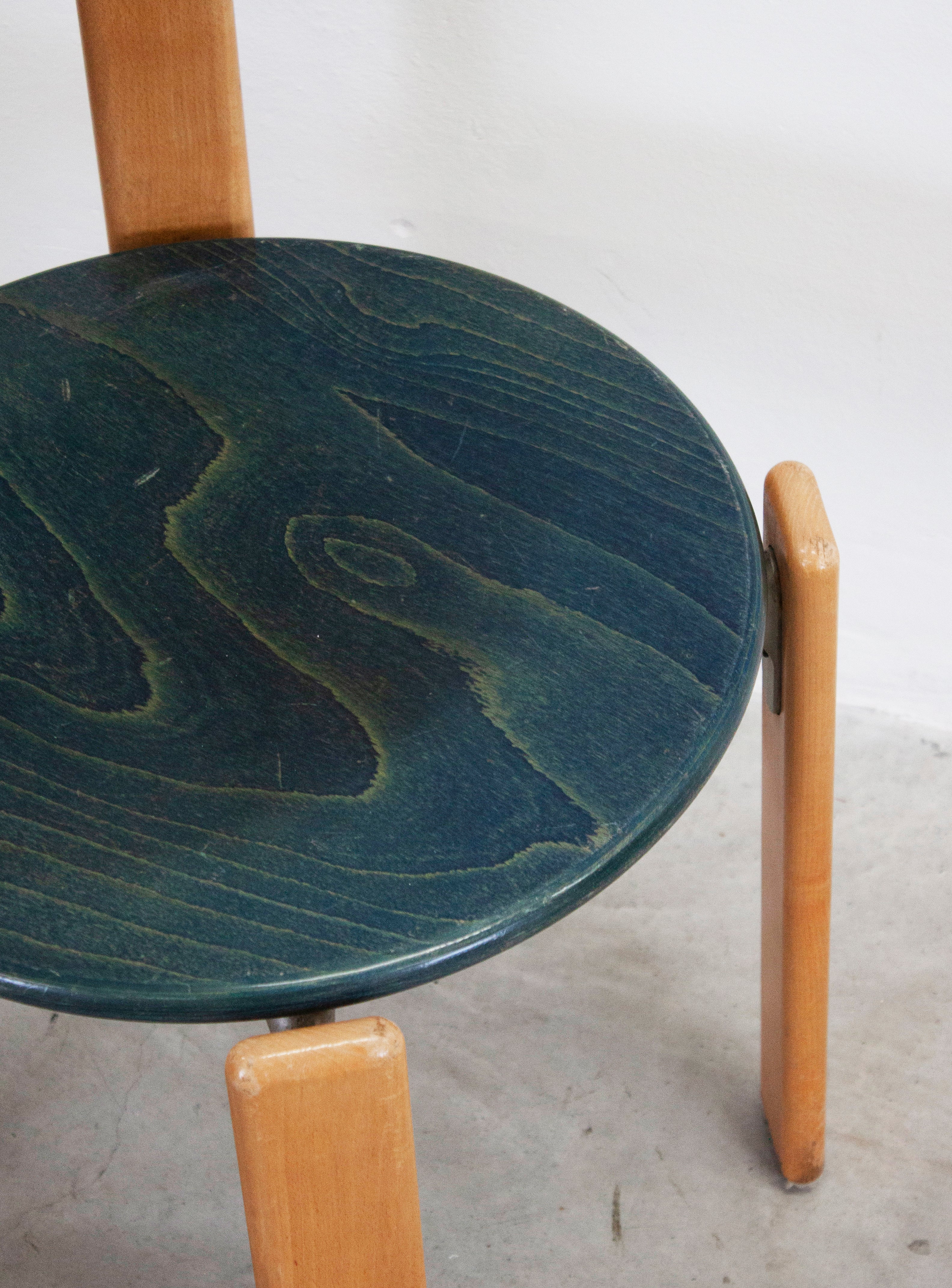 Kusch+Co Rey Dining Chairs by Bruno Rey (Beech/Green) - Image 25