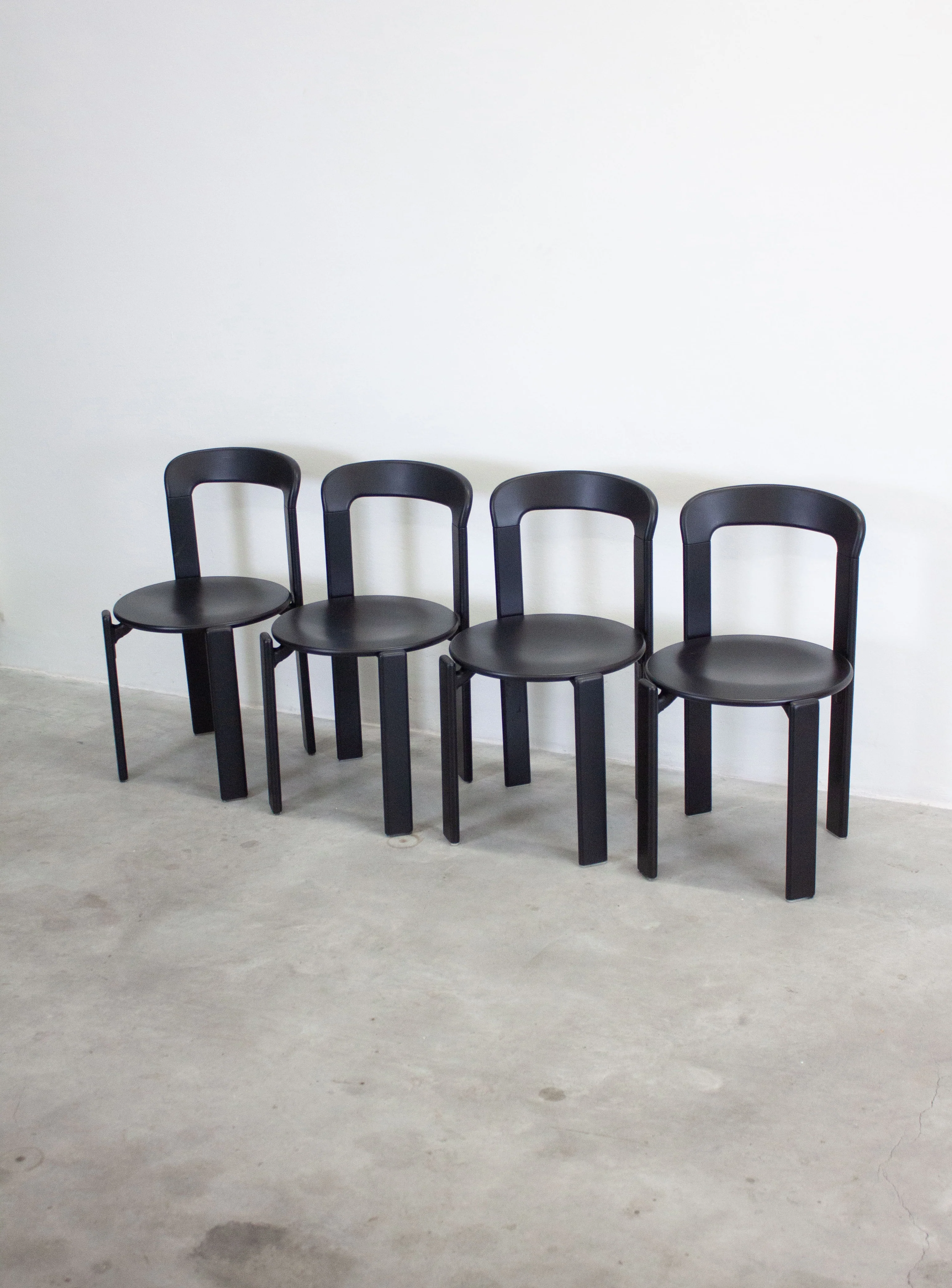 Kusch+Co Rey Dining Chairs by Bruno Rey (Black)