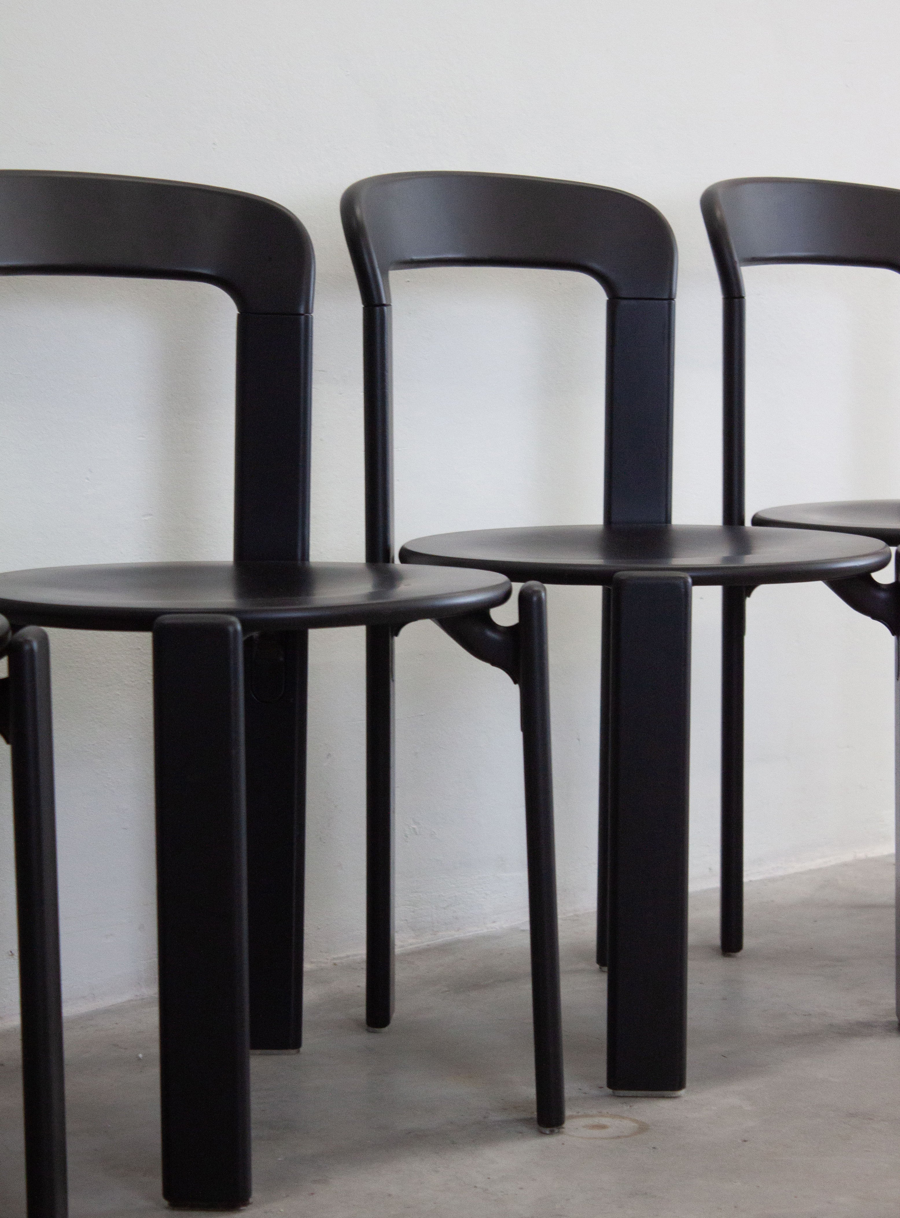 Kusch+Co Rey Dining Chairs by Bruno Rey (Black) - Image 16