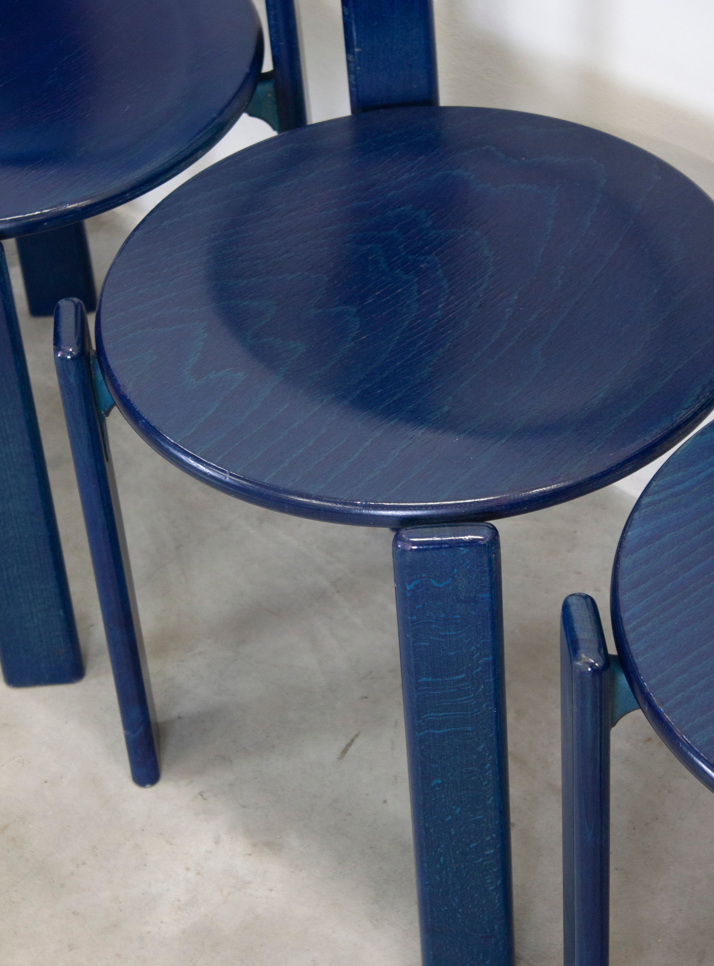Kusch+Co Rey Dining Chairs by Bruno Rey (Blue) - Image 11