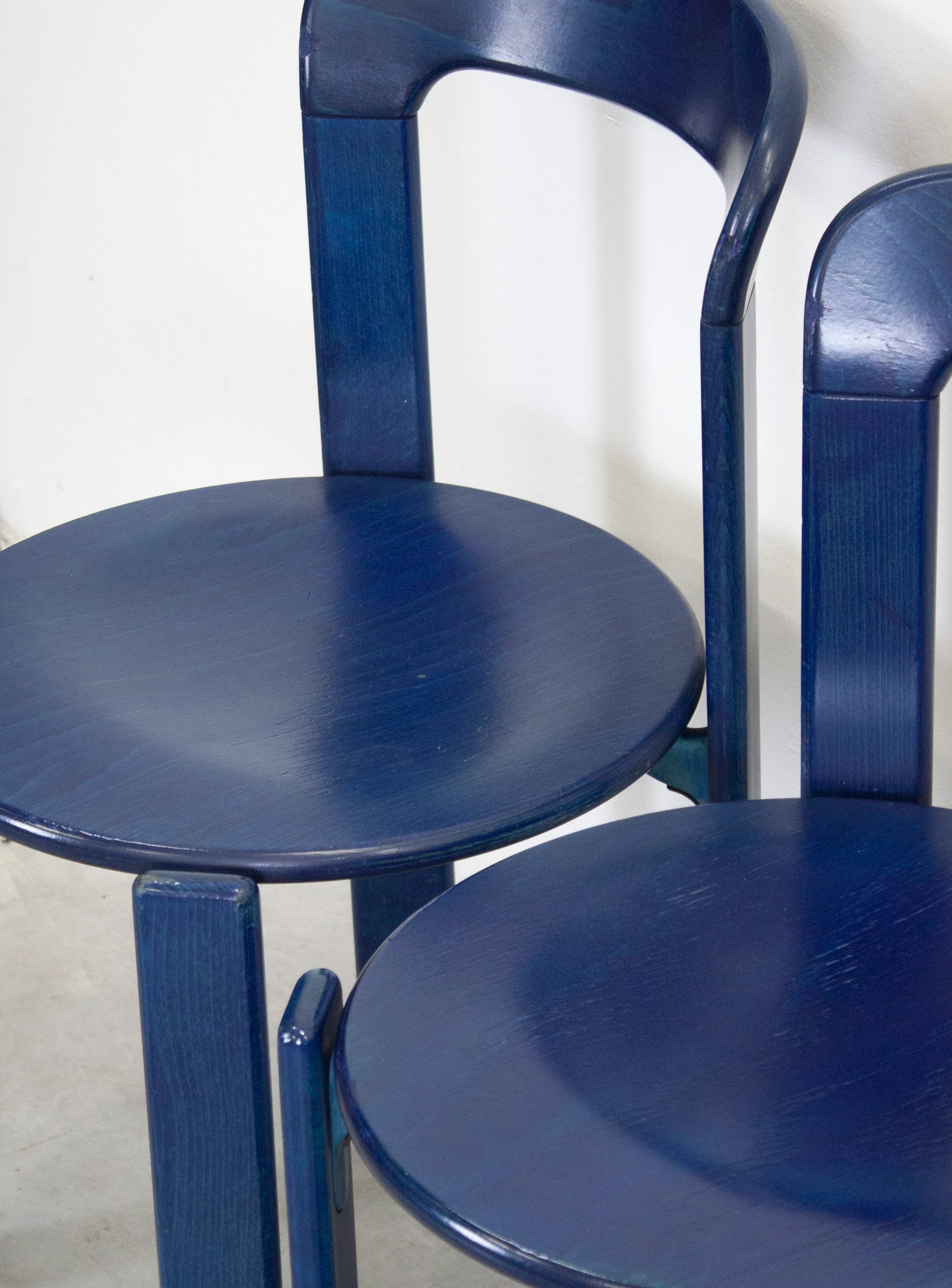 Kusch+Co Rey Dining Chairs by Bruno Rey (Blue) - Image 12