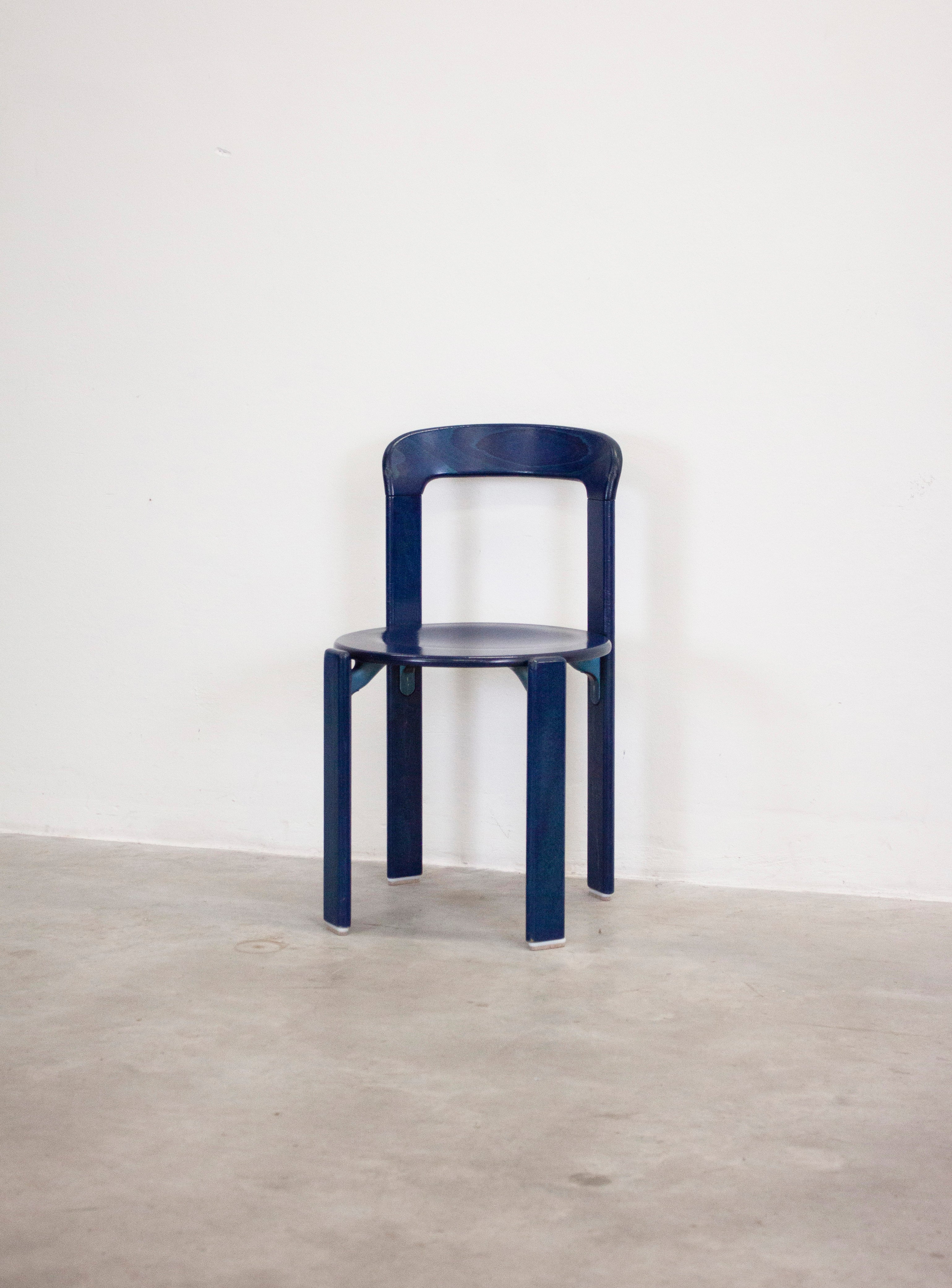 Kusch+Co Rey Dining Chairs by Bruno Rey (Blue) - Image 19