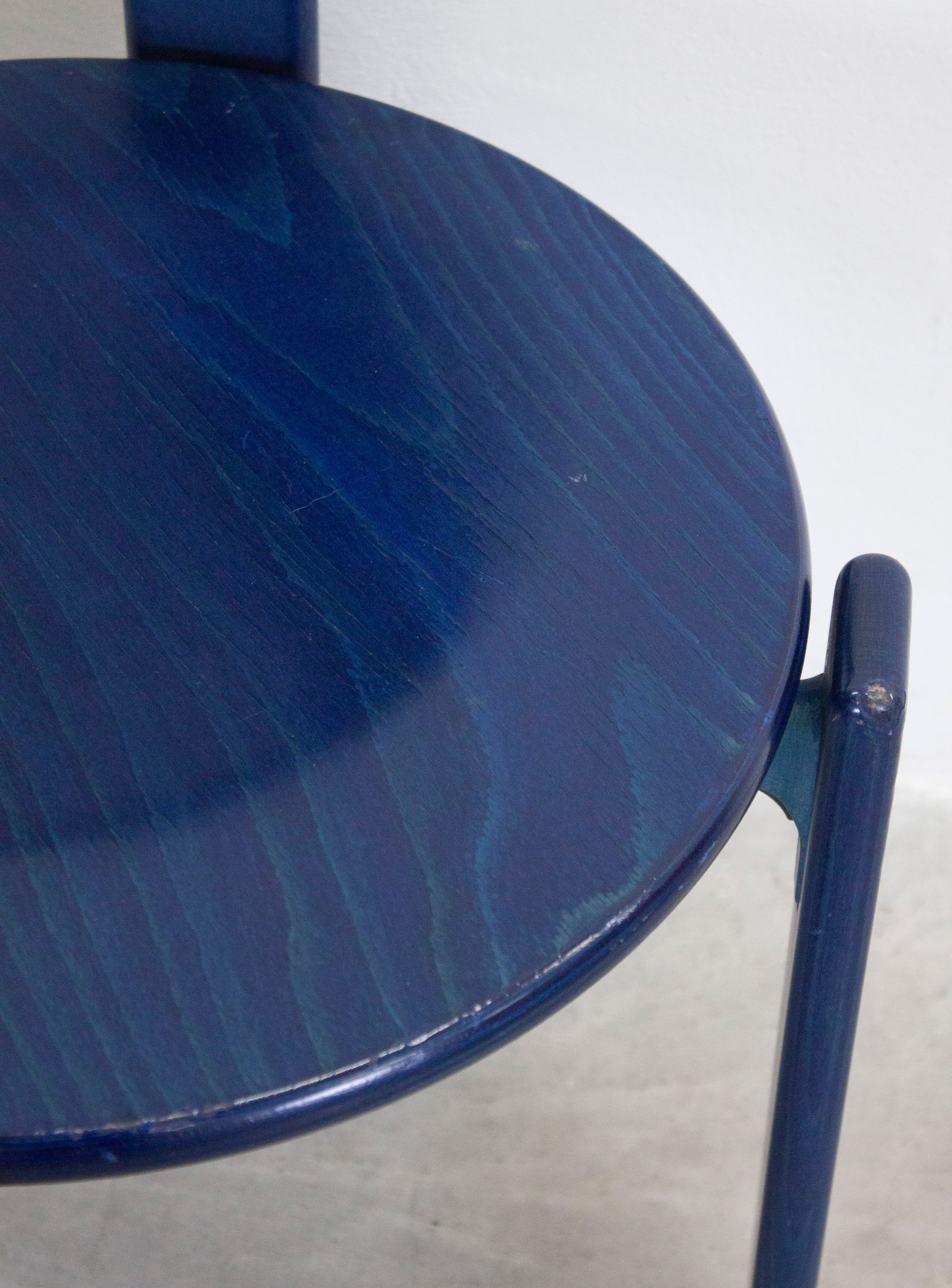 Kusch+Co Rey Dining Chairs by Bruno Rey (Blue) - Image 25