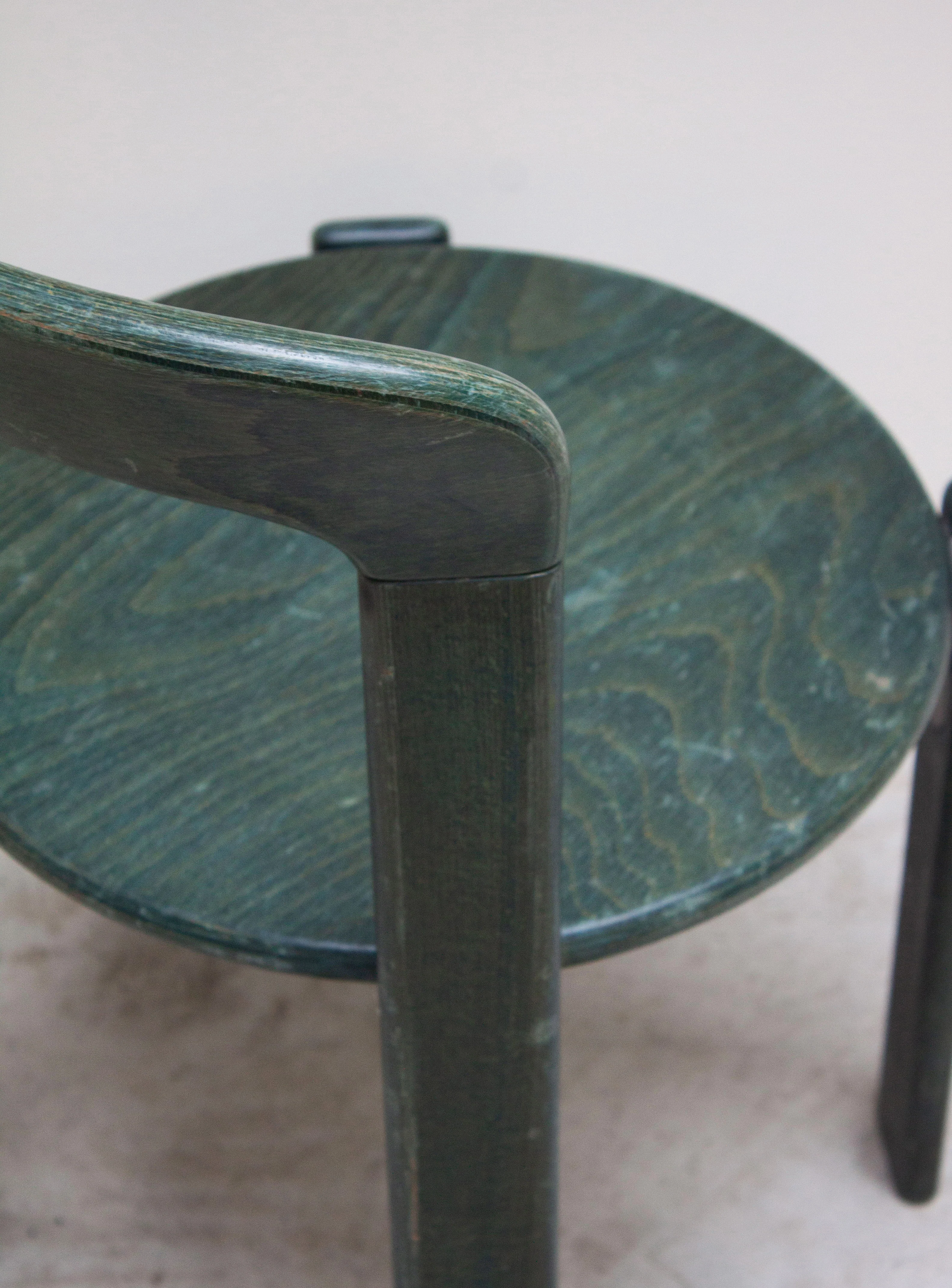 Kusch+Co Rey Dining Chairs by Bruno Rey (Dark Green) - Image 20