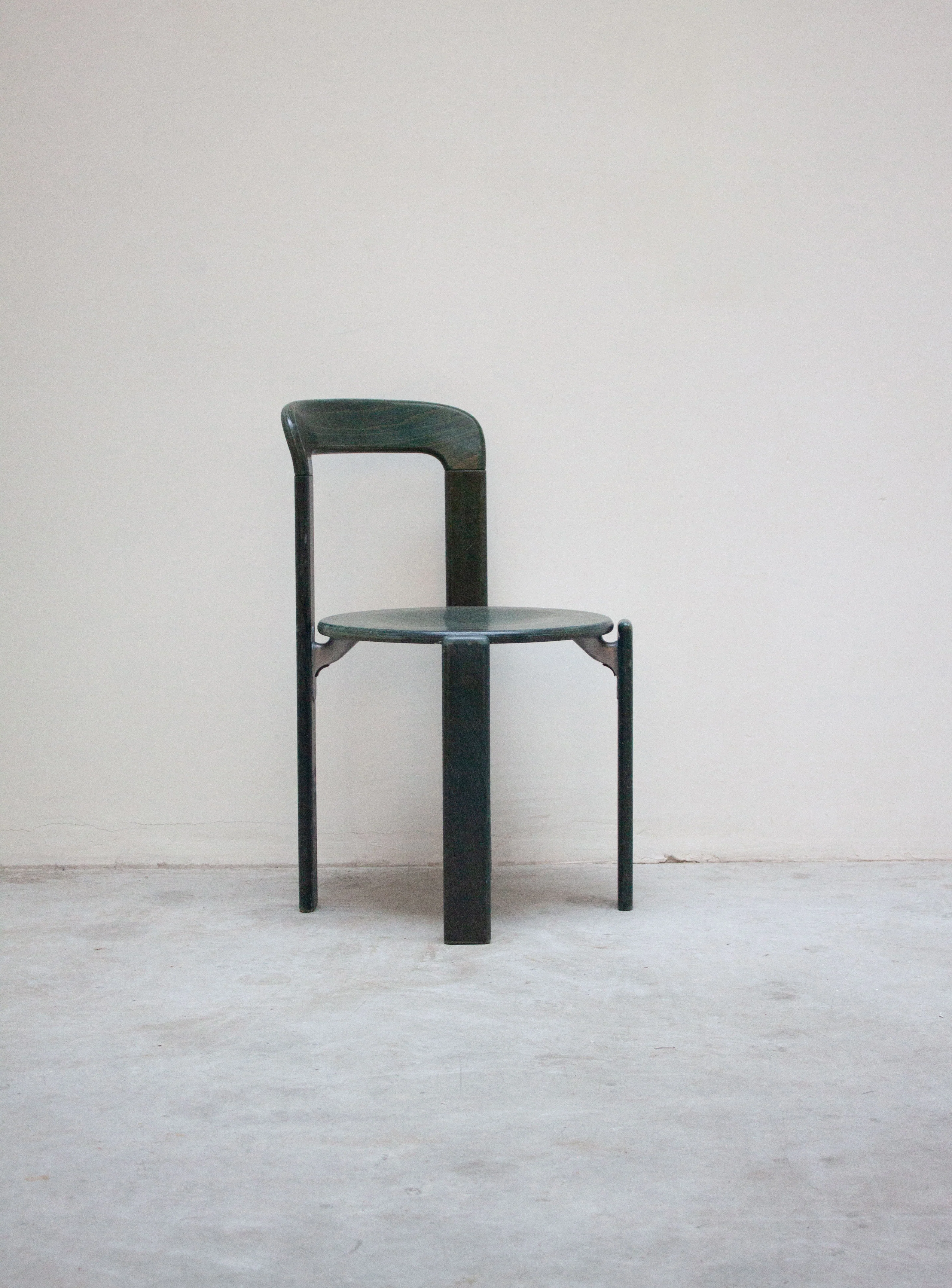 Kusch+Co Rey Dining Chairs by Bruno Rey (Dark Green) - Image 6