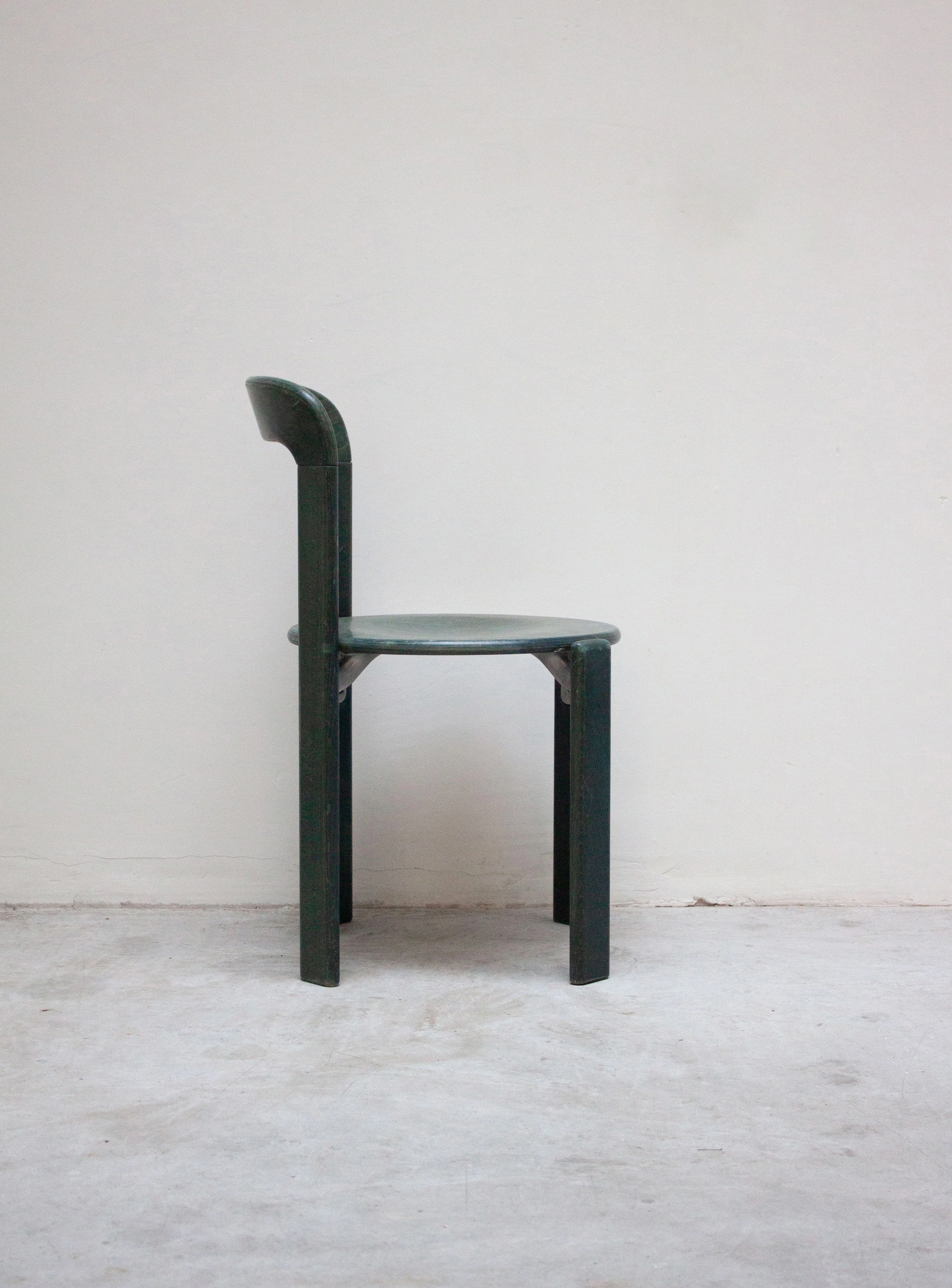 Kusch+Co Rey Dining Chairs by Bruno Rey (Dark Green) - Image 7