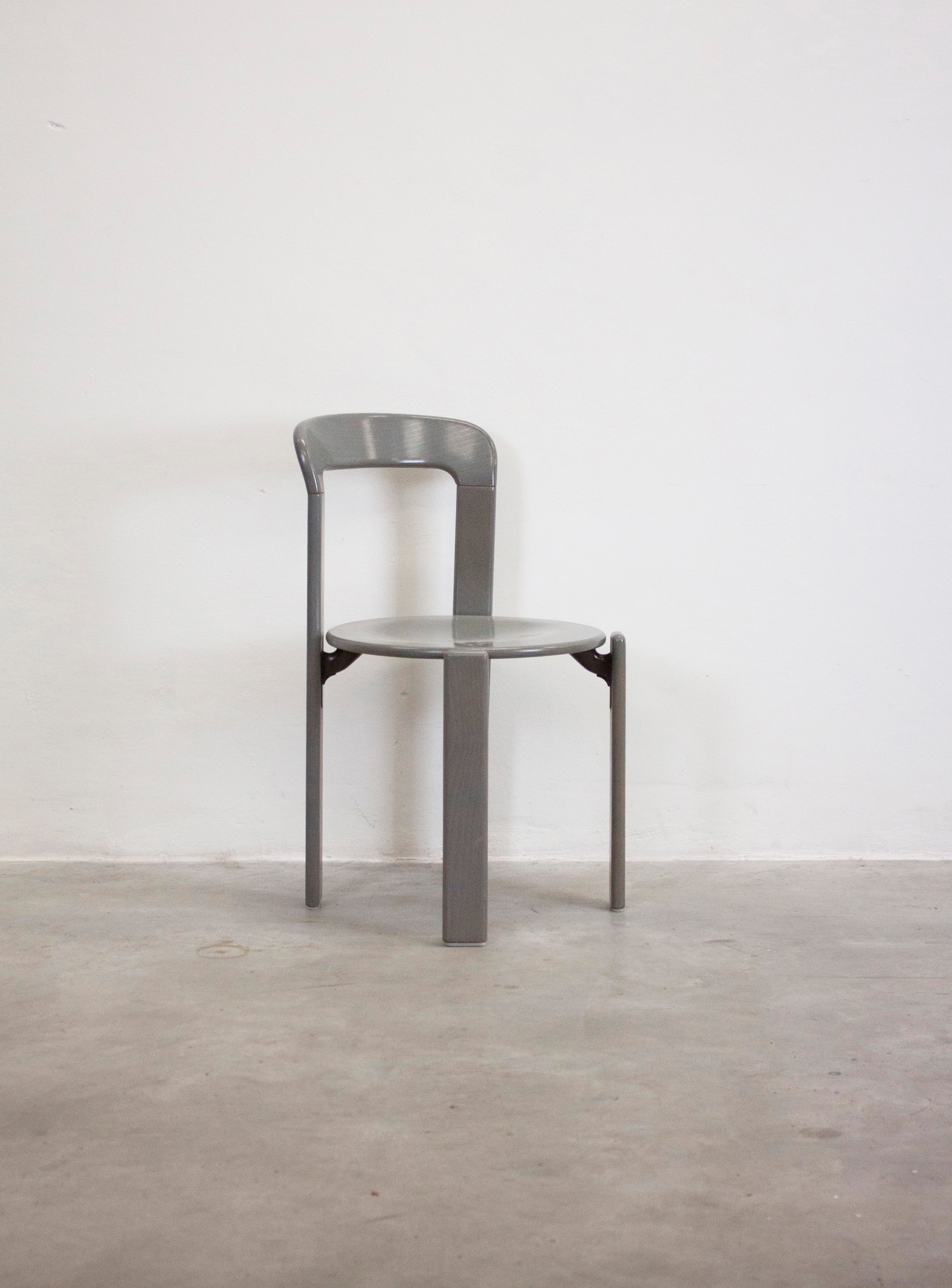 Kusch+Co Rey Dining Chairs by Bruno Rey (Grey) - Image 13