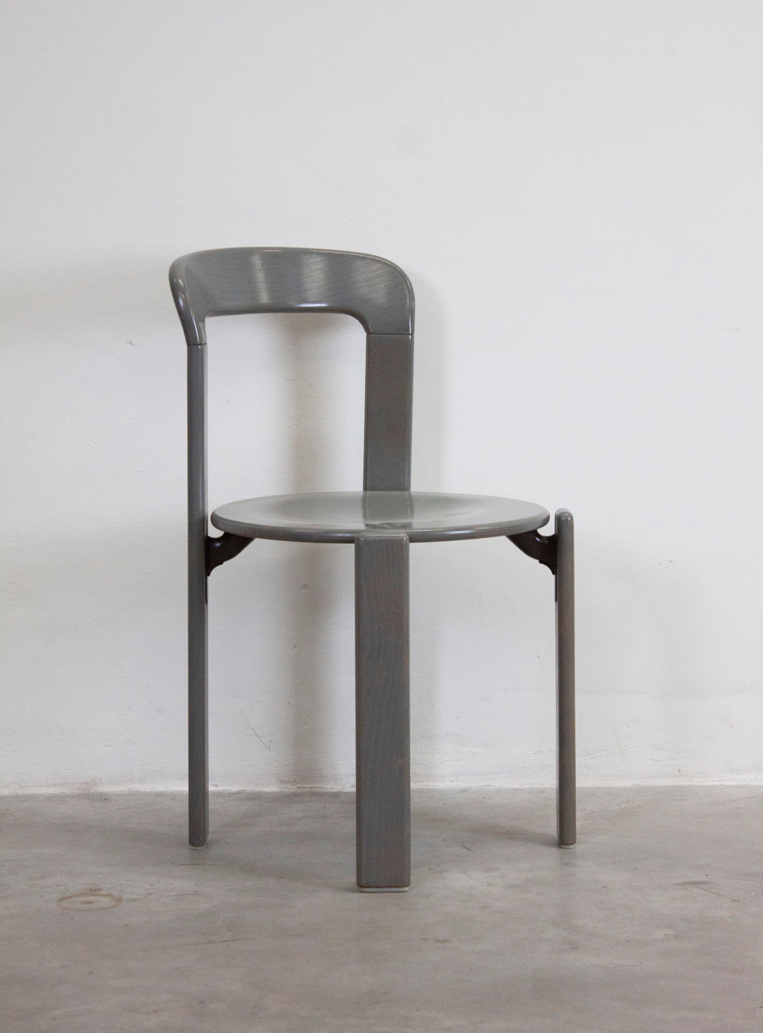 Kusch+Co Rey Dining Chairs by Bruno Rey (Grey) - Image 14
