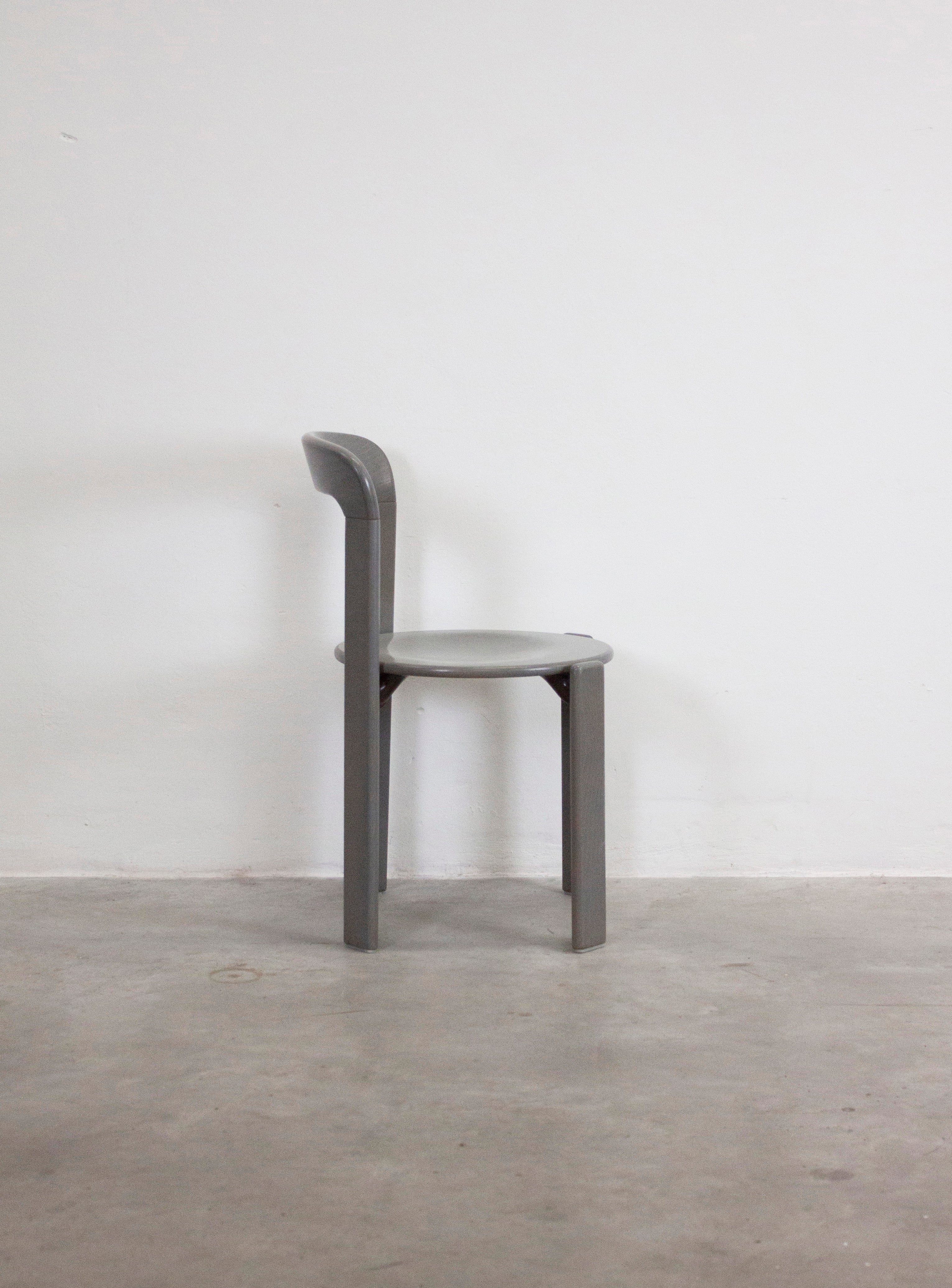 Kusch+Co Rey Dining Chairs by Bruno Rey (Grey) - Image 16