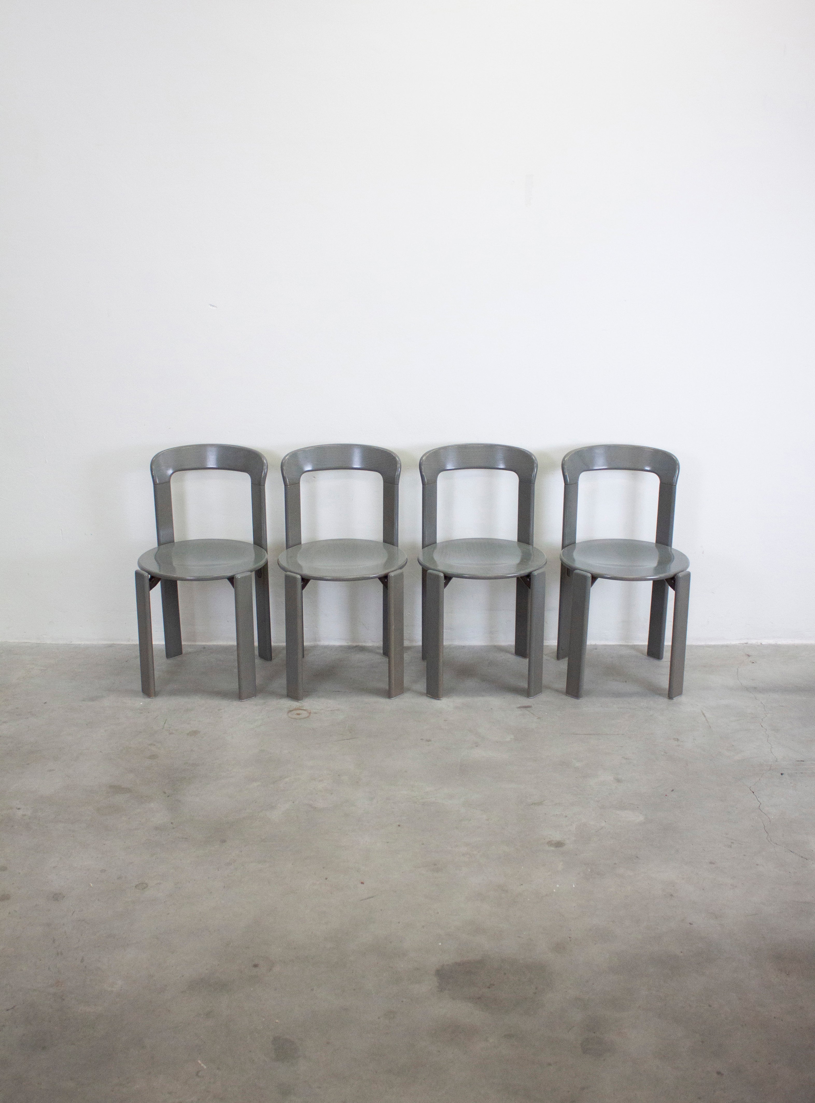 Kusch+Co Rey Dining Chairs by Bruno Rey (Grey) - Image 34