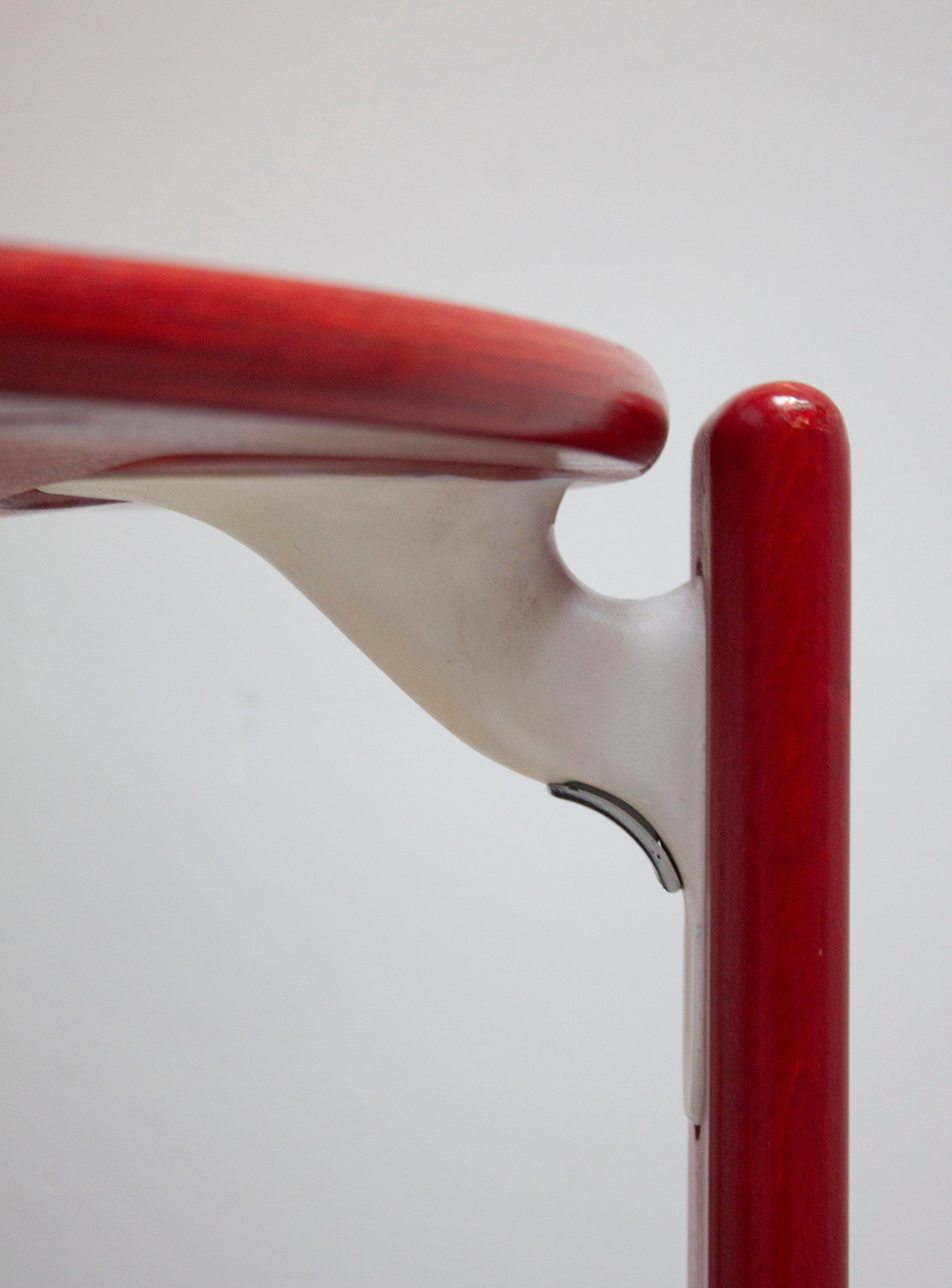 Kusch+Co Rey Dining Chairs by Bruno Rey (Red) - Image 15