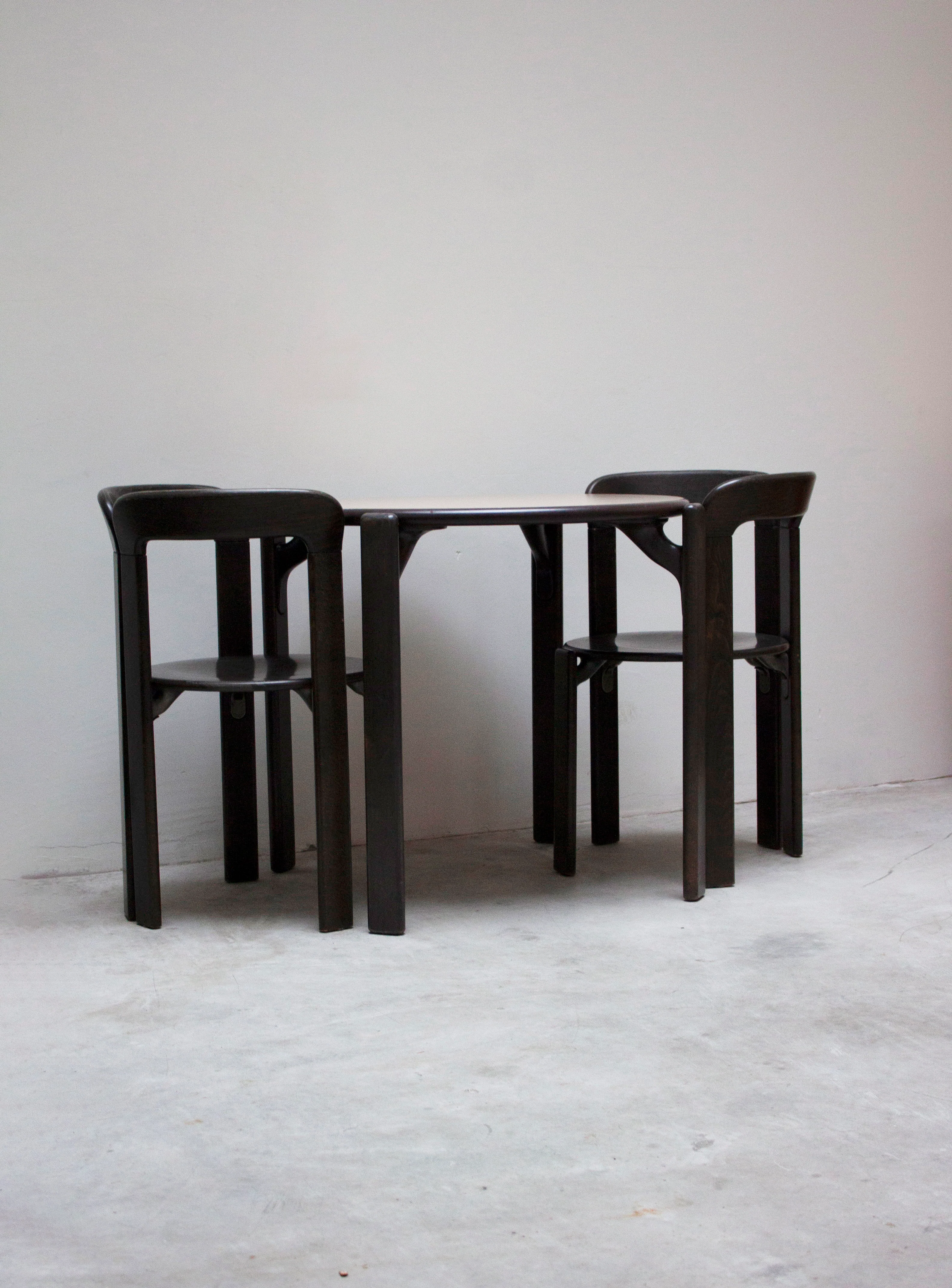 Kusch+Co Rey Dining Table by Bruno Rey (Beige/Brown) - Image 16