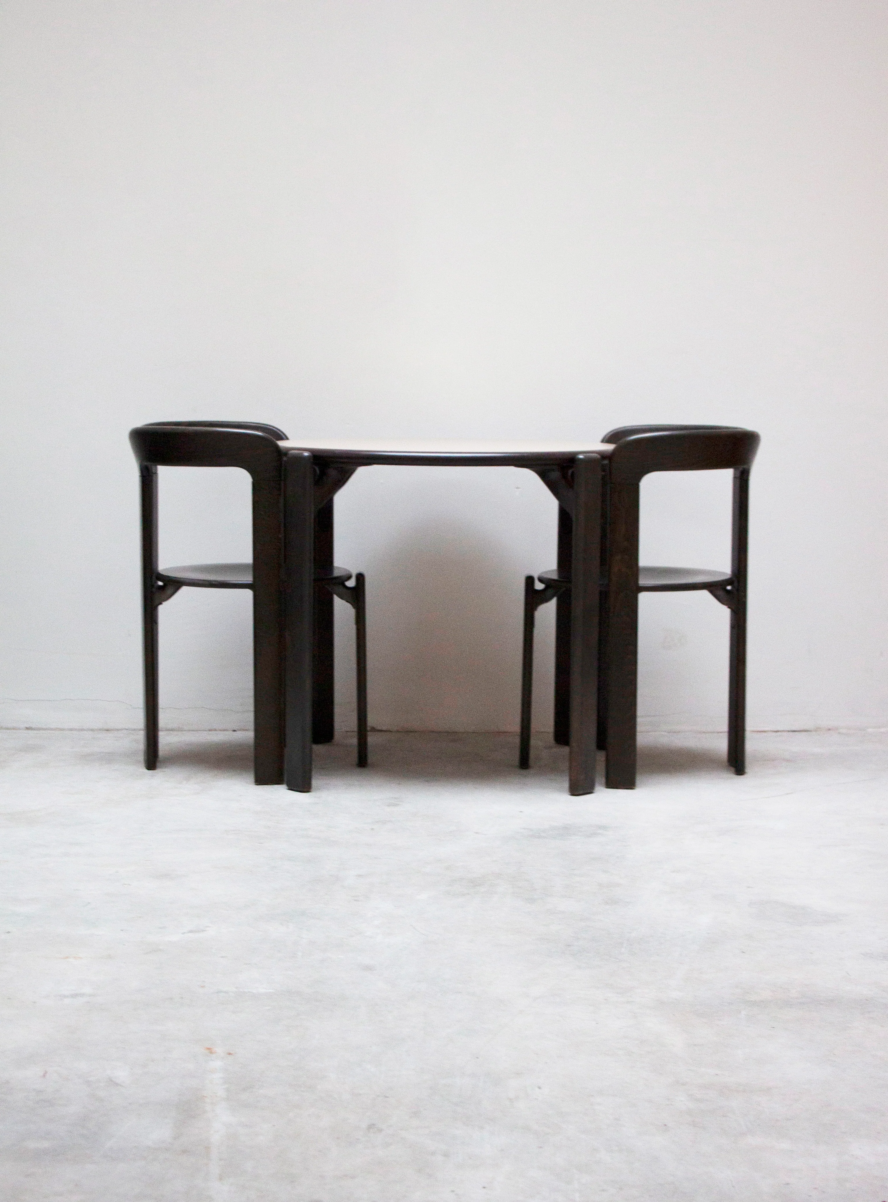 Kusch+Co Rey Dining Table by Bruno Rey (Beige/Brown) - Image 17