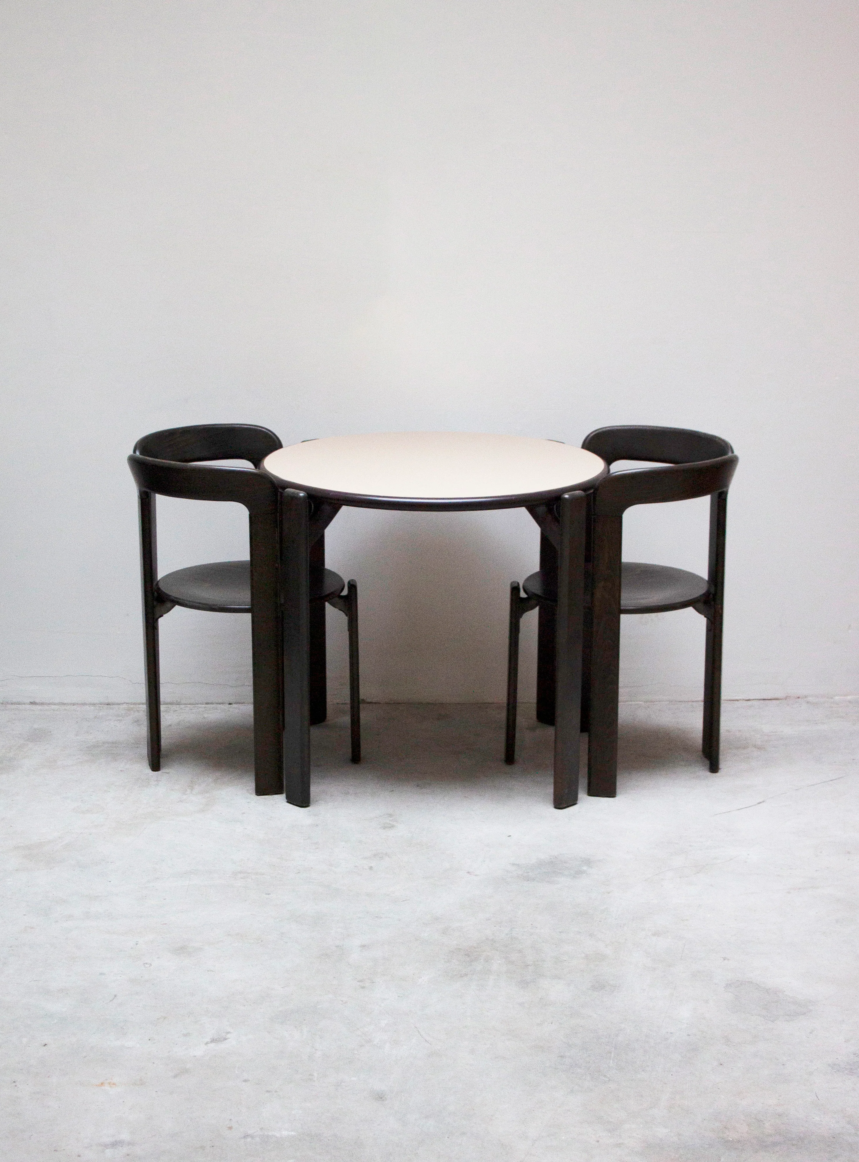 Kusch+Co Rey Dining Table by Bruno Rey (Beige/Brown) - Image 18