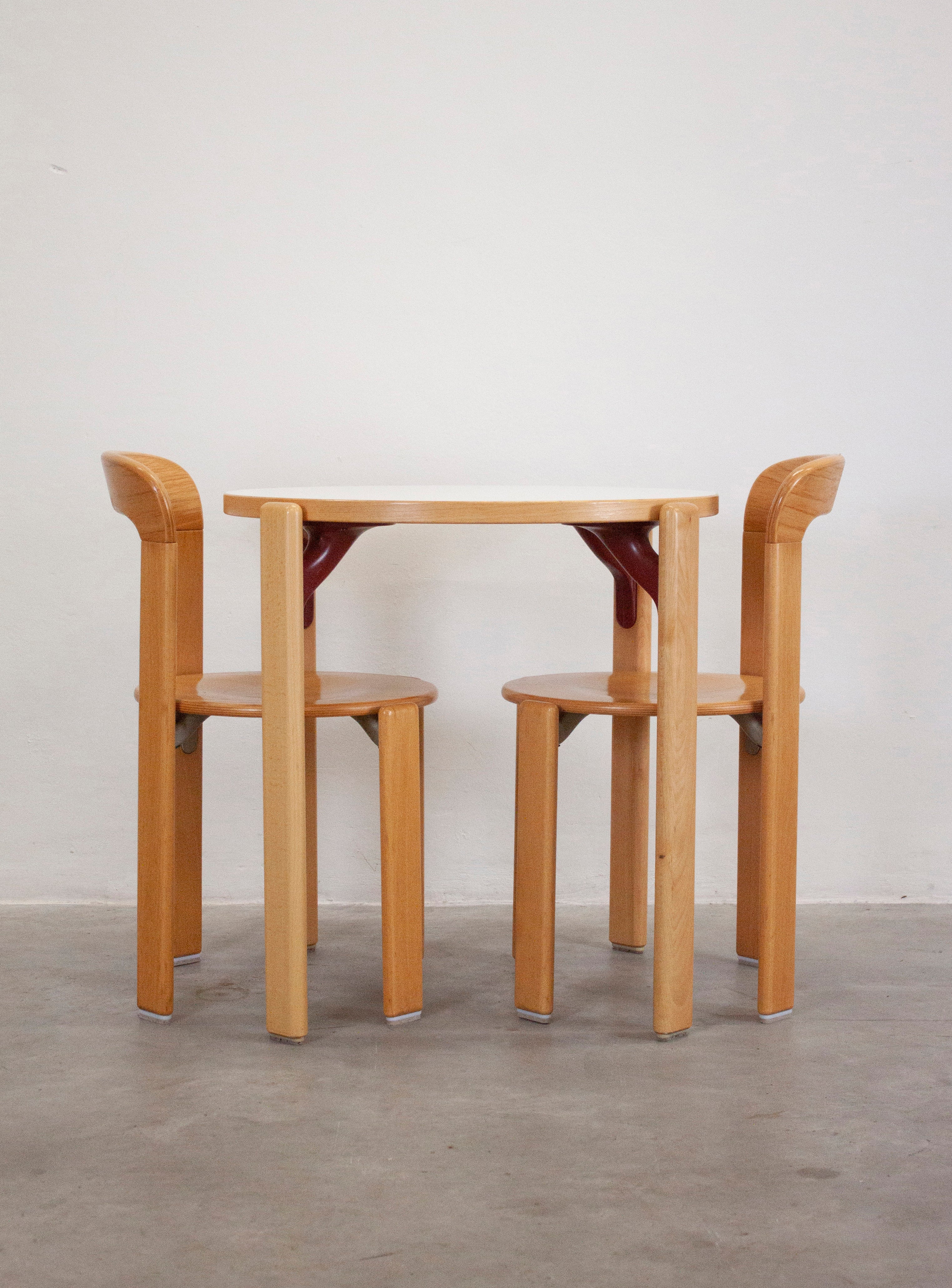 Kusch+Co Rey Dining Table by Bruno Rey (Ø70) - Image 10
