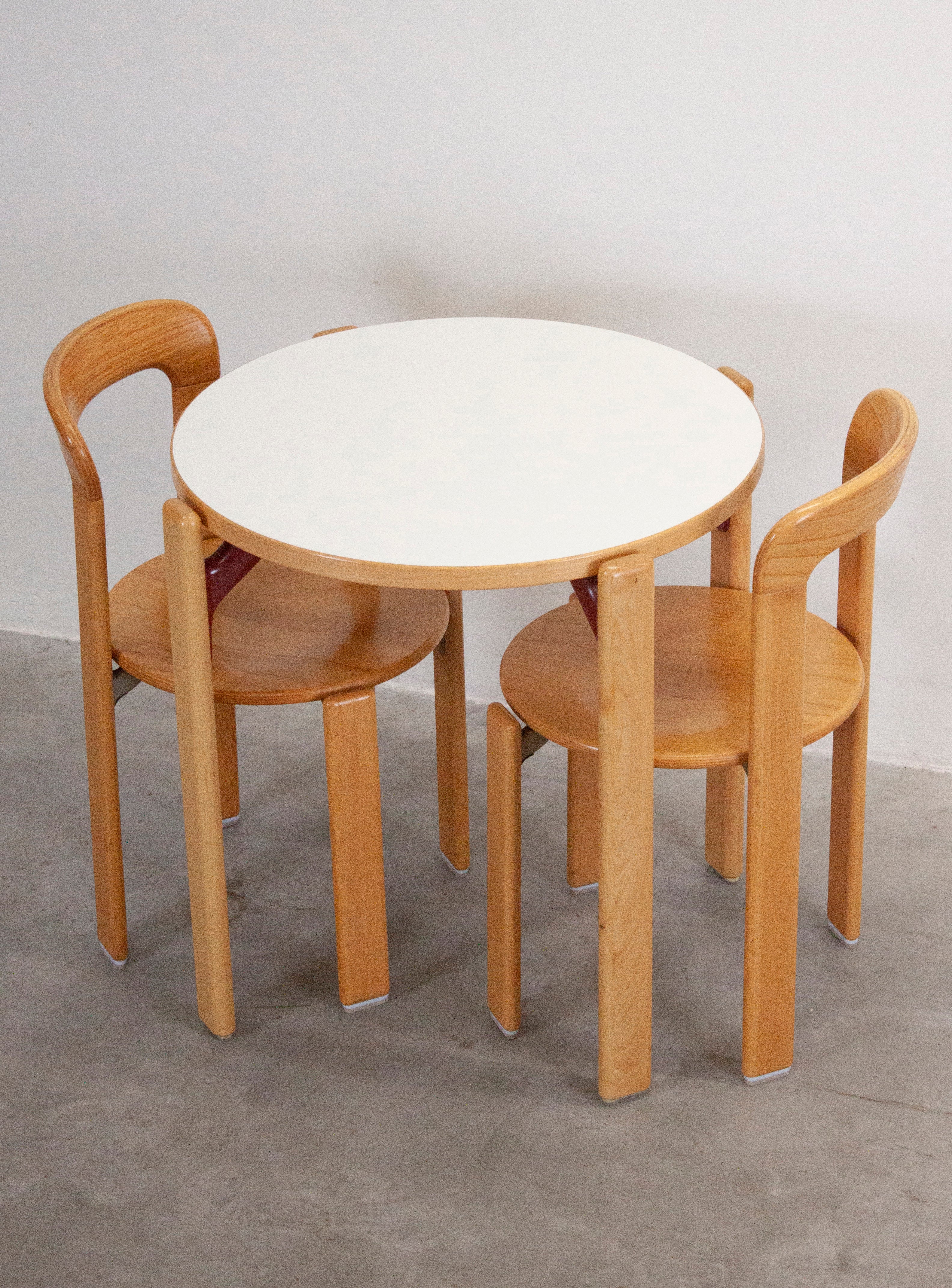 Kusch+Co Rey Dining Table by Bruno Rey (Ø70) - Image 12