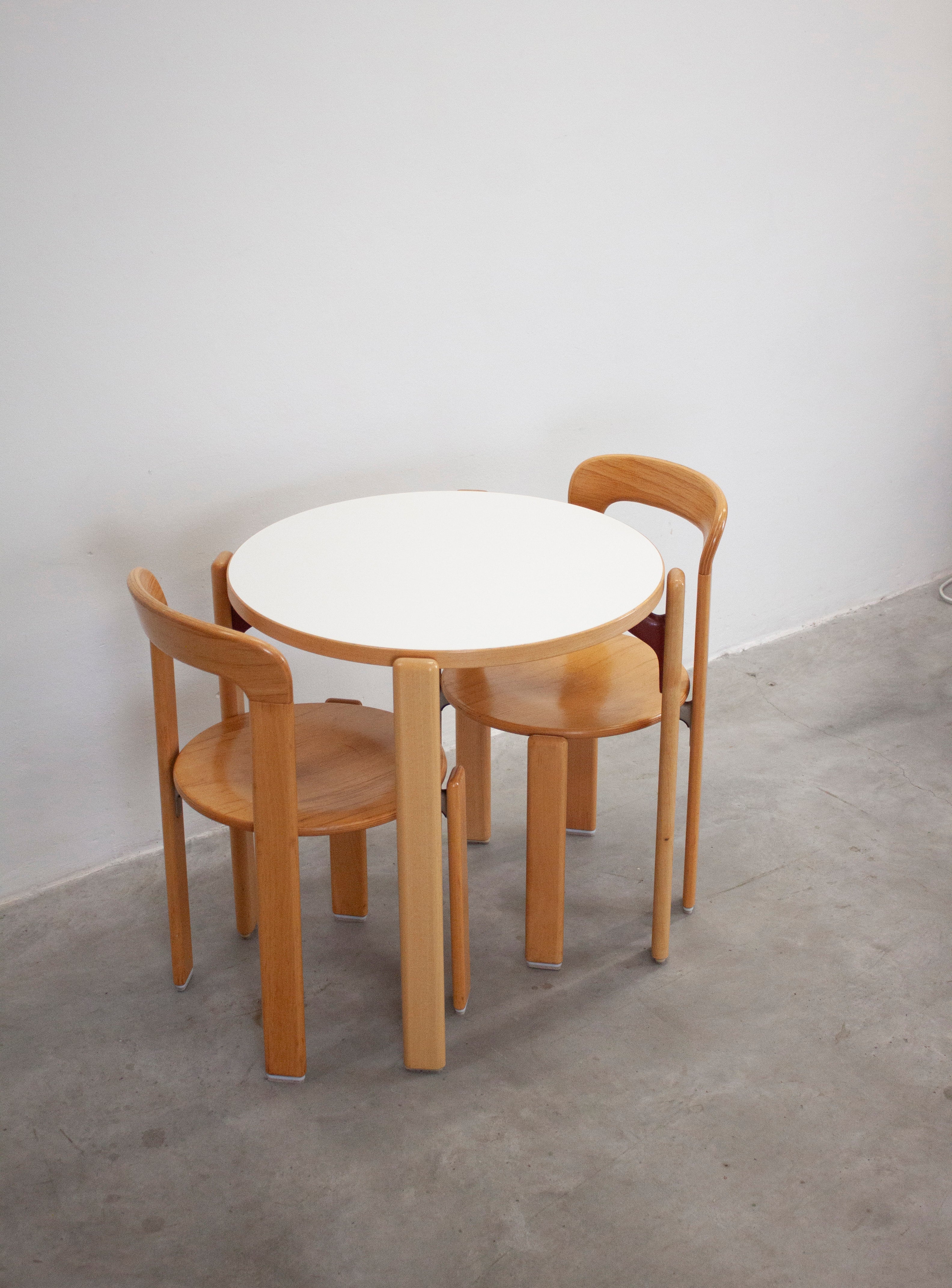 Kusch+Co Rey Dining Table by Bruno Rey (Ø70) - Image 13