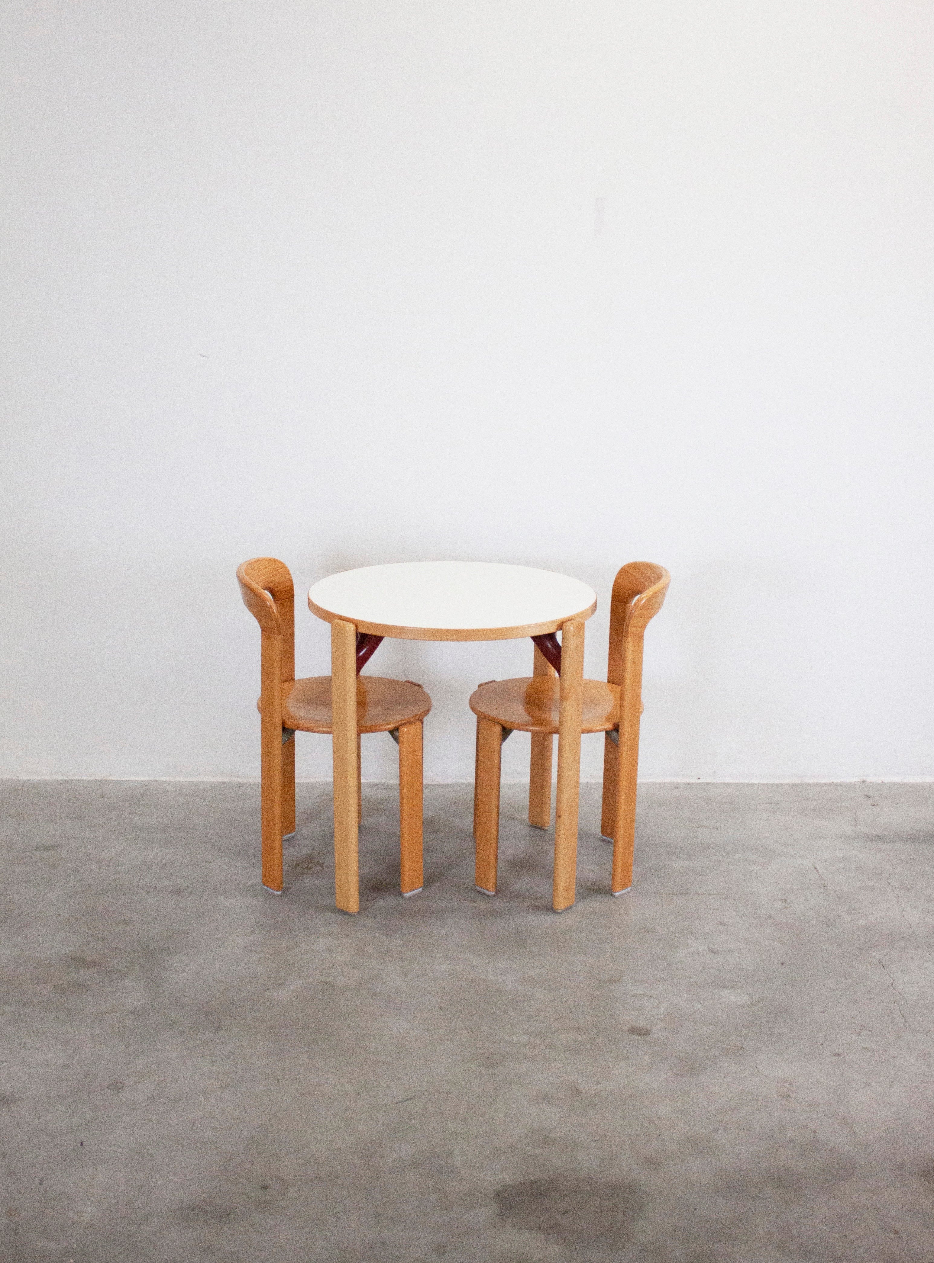 Kusch+Co Rey Dining Table by Bruno Rey (Ø70) - Image 8