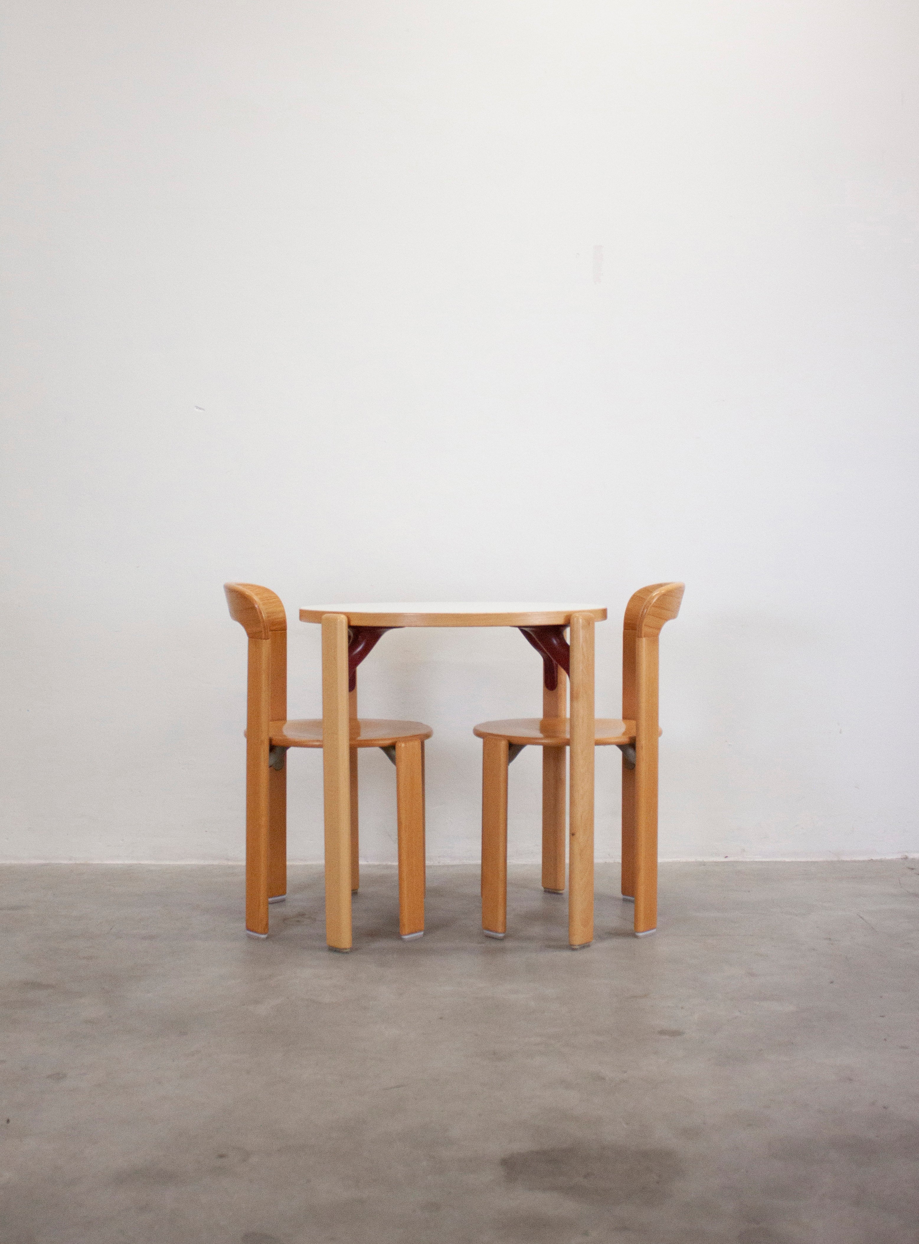 Kusch+Co Rey Dining Table by Bruno Rey (Ø70) - Image 9