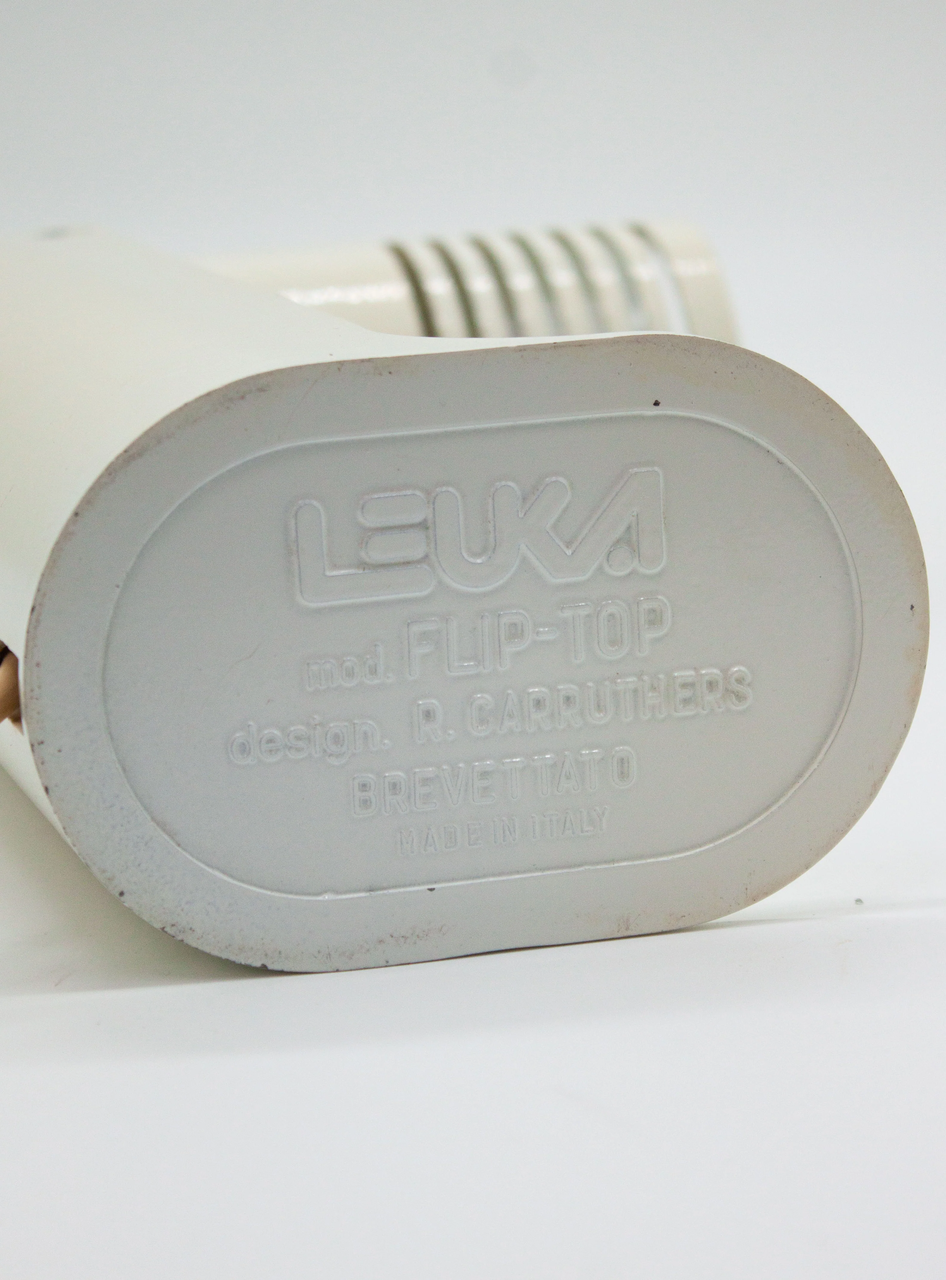 Leuka Flip Top Desk Lamp by Richard Carruthers (White) - Image 8