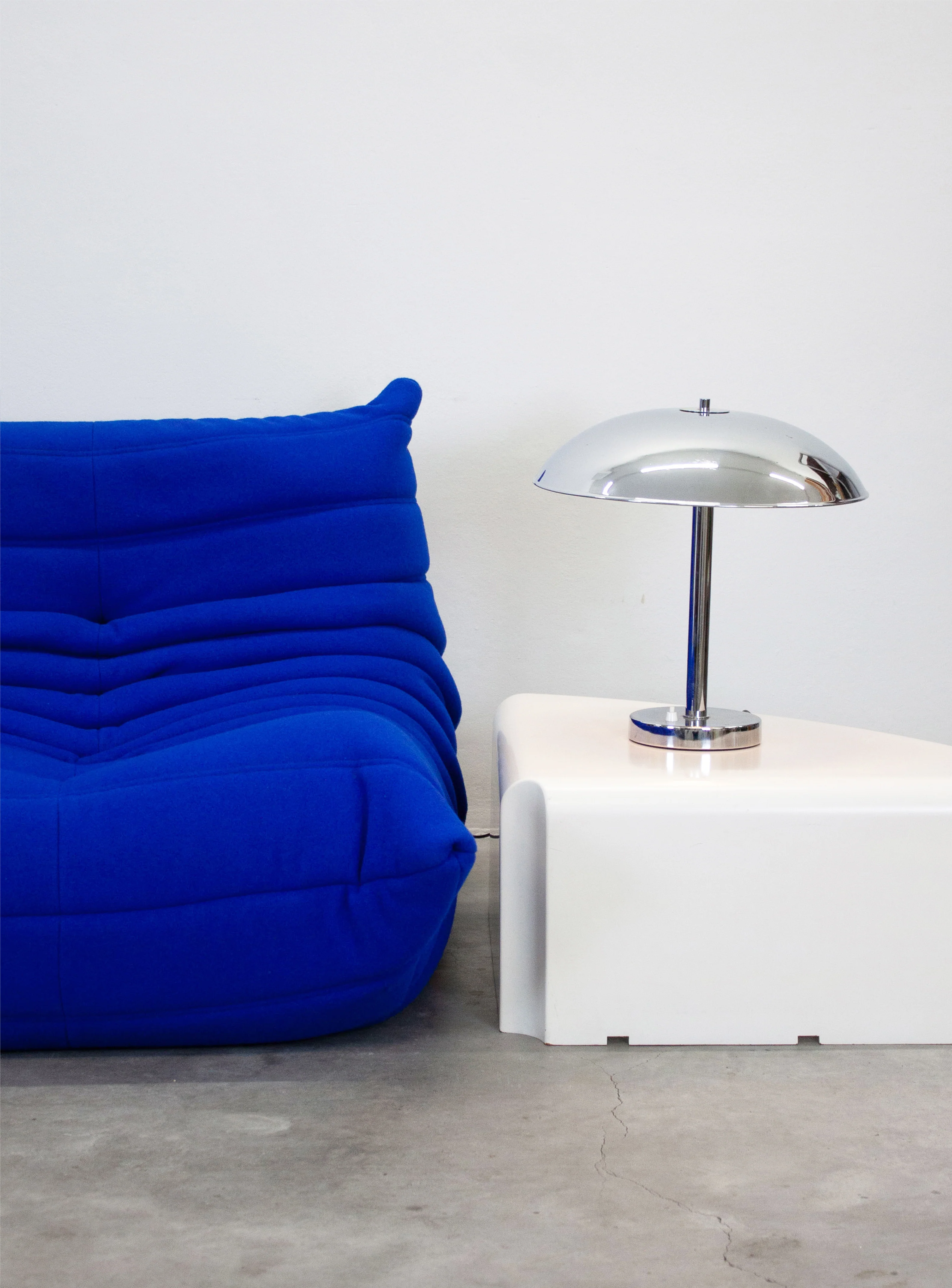 Ligne Roset Togo 2 Seater Sofa by Michel Ducaroy (Cobalt Blue) - Image 12