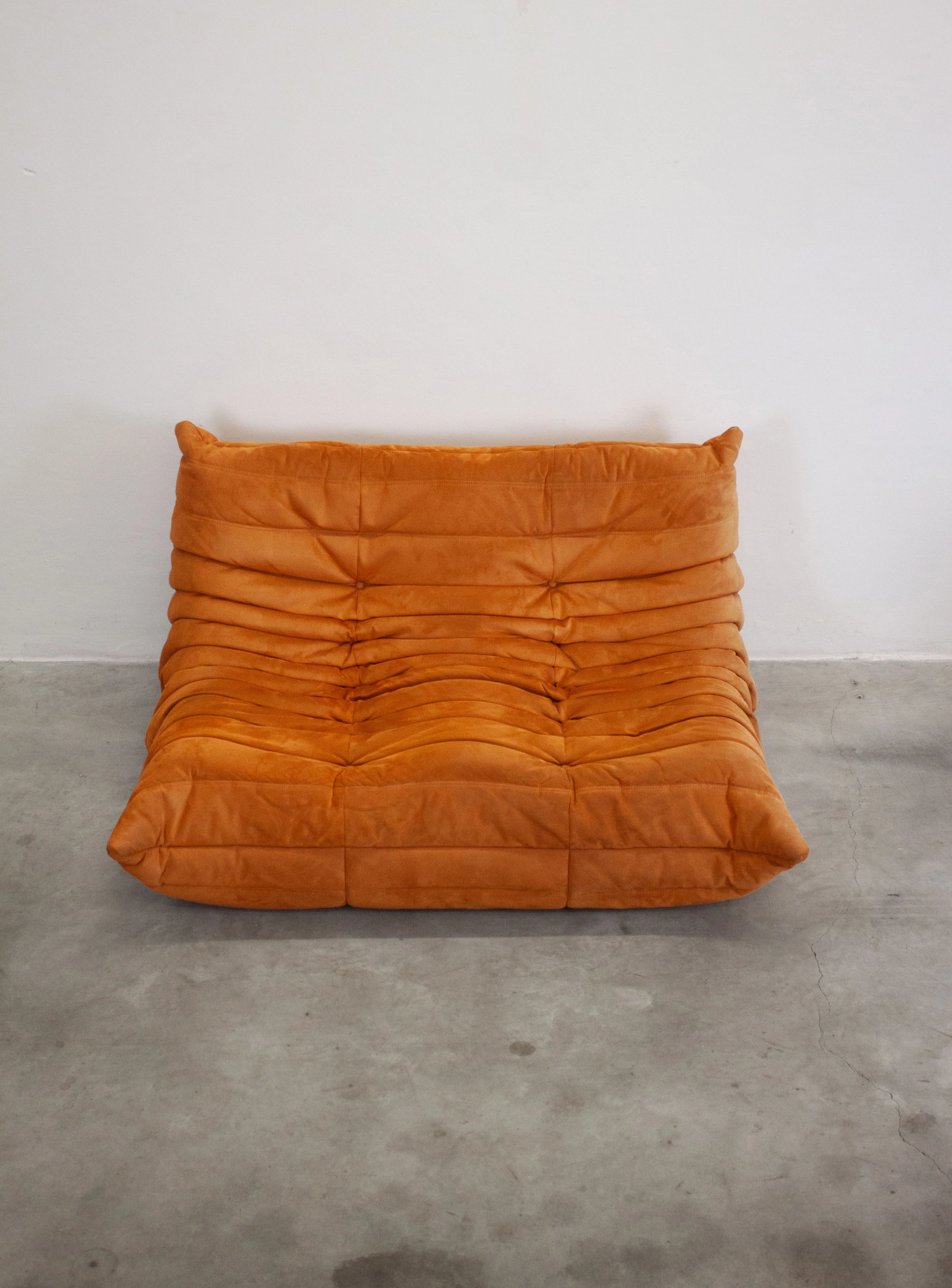 Ligne Roset Togo 2 Seater Sofa by Michel Ducaroy (Orange) - Image 19