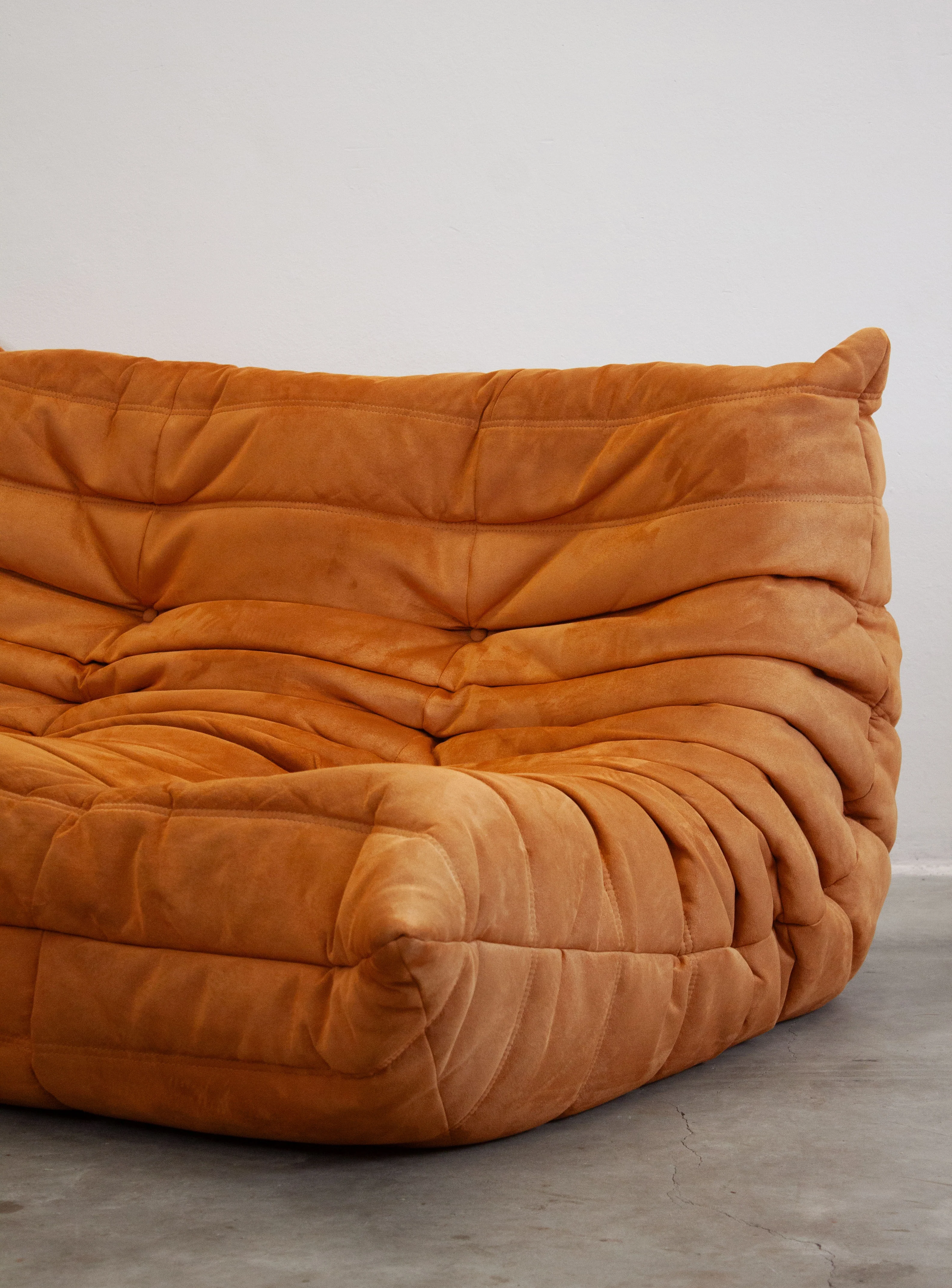 Ligne Roset Togo 2 Seater Sofa by Michel Ducaroy (Orange) - Image 20