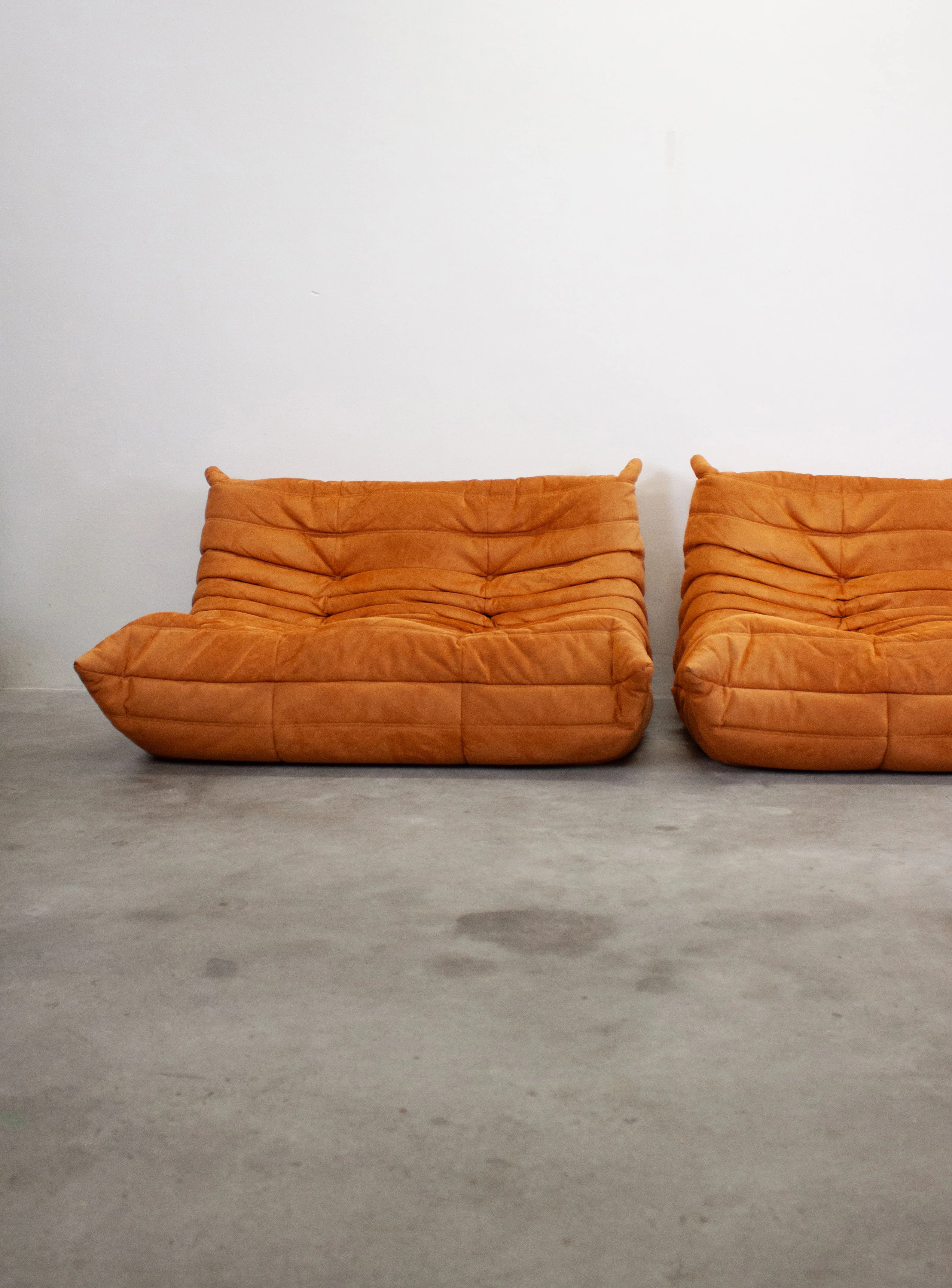 Ligne Roset Togo 2 Seater Sofa by Michel Ducaroy (Orange) - Image 22