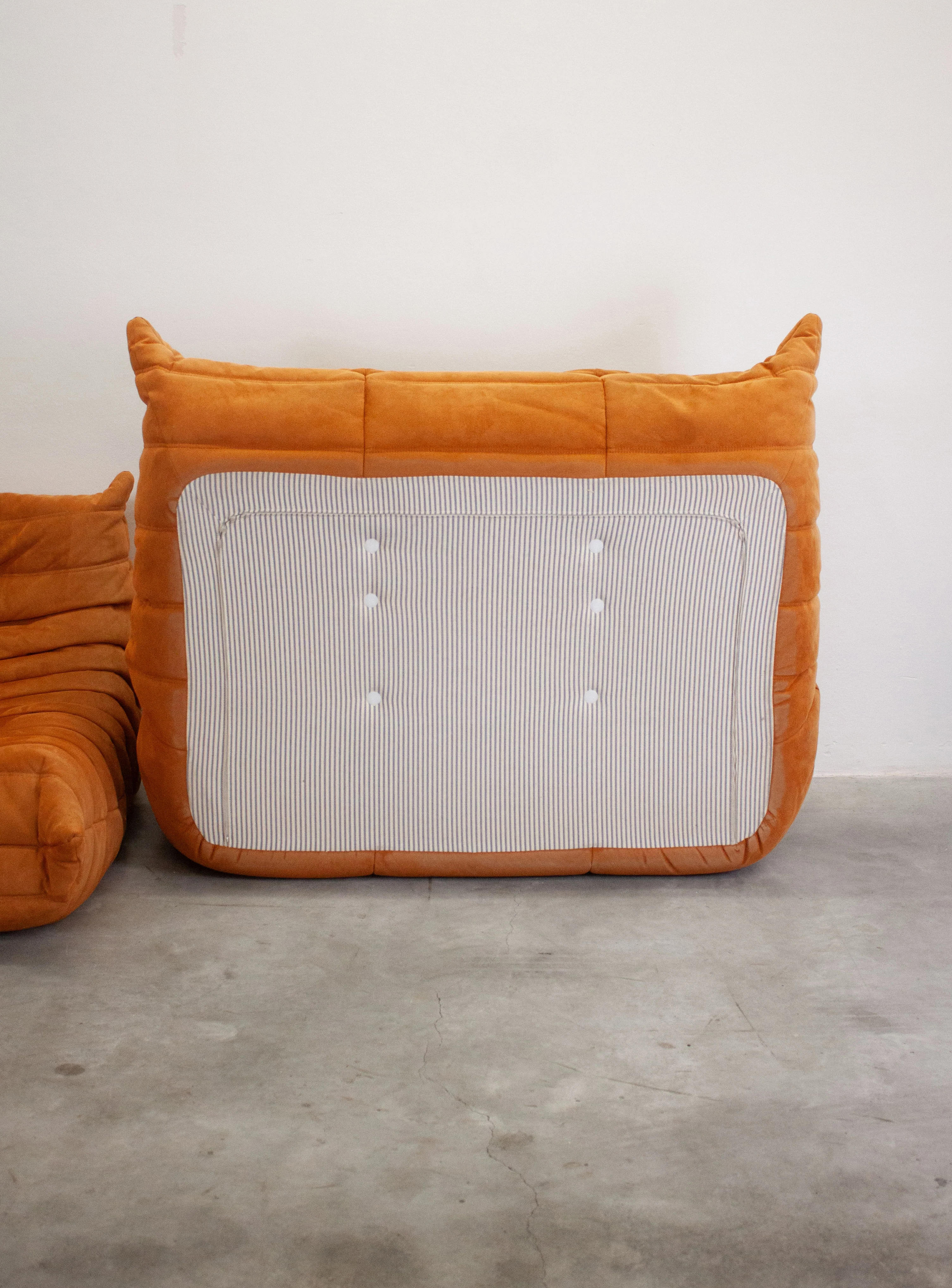 Ligne Roset Togo 2 Seater Sofa by Michel Ducaroy (Orange) - Image 26