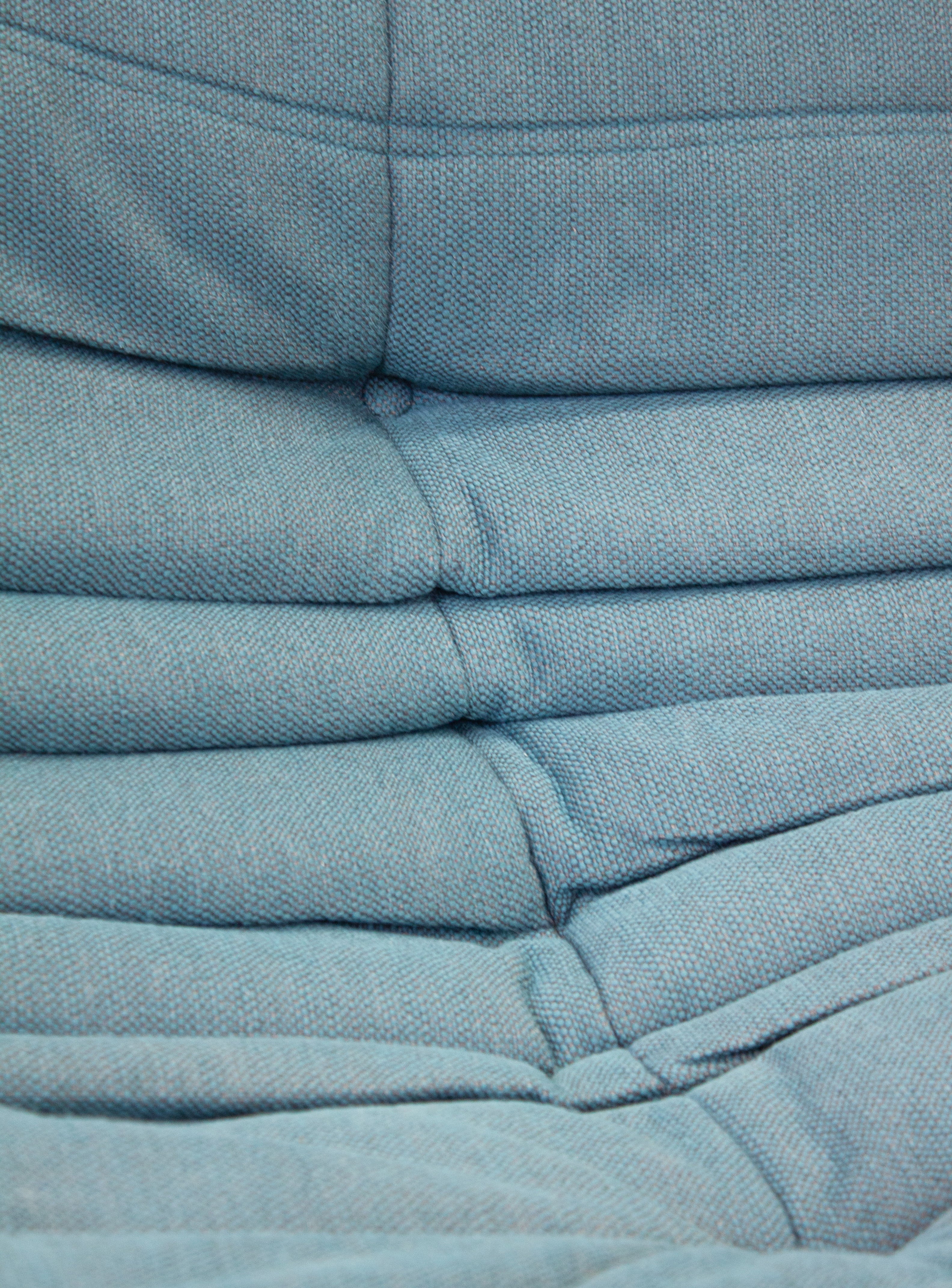 Ligne Roset Togo 2 Seater Sofa by Michel Ducaroy (Teal Green) - Image 11