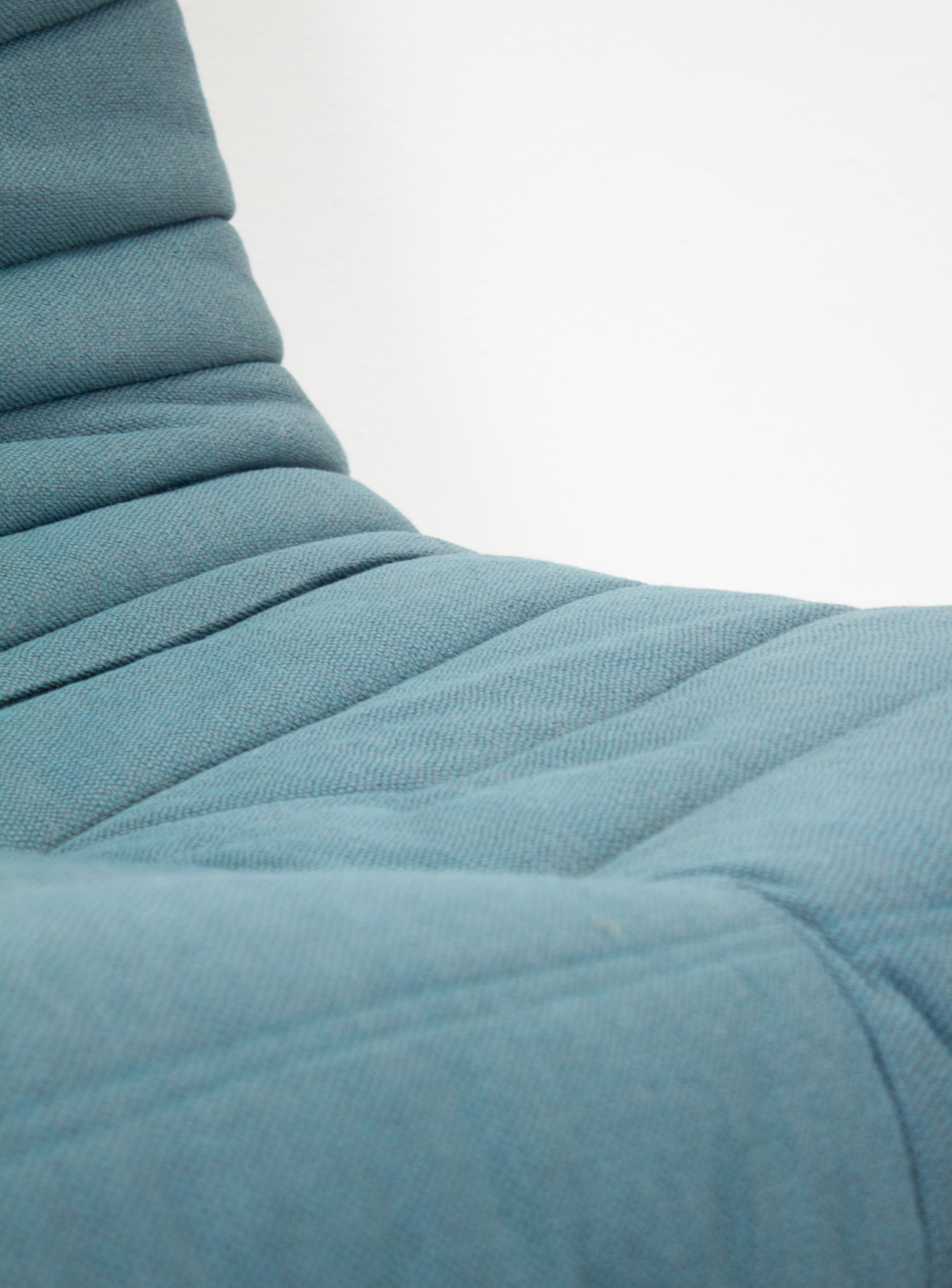 Ligne Roset Togo 2 Seater Sofa by Michel Ducaroy (Teal Green) - Image 5