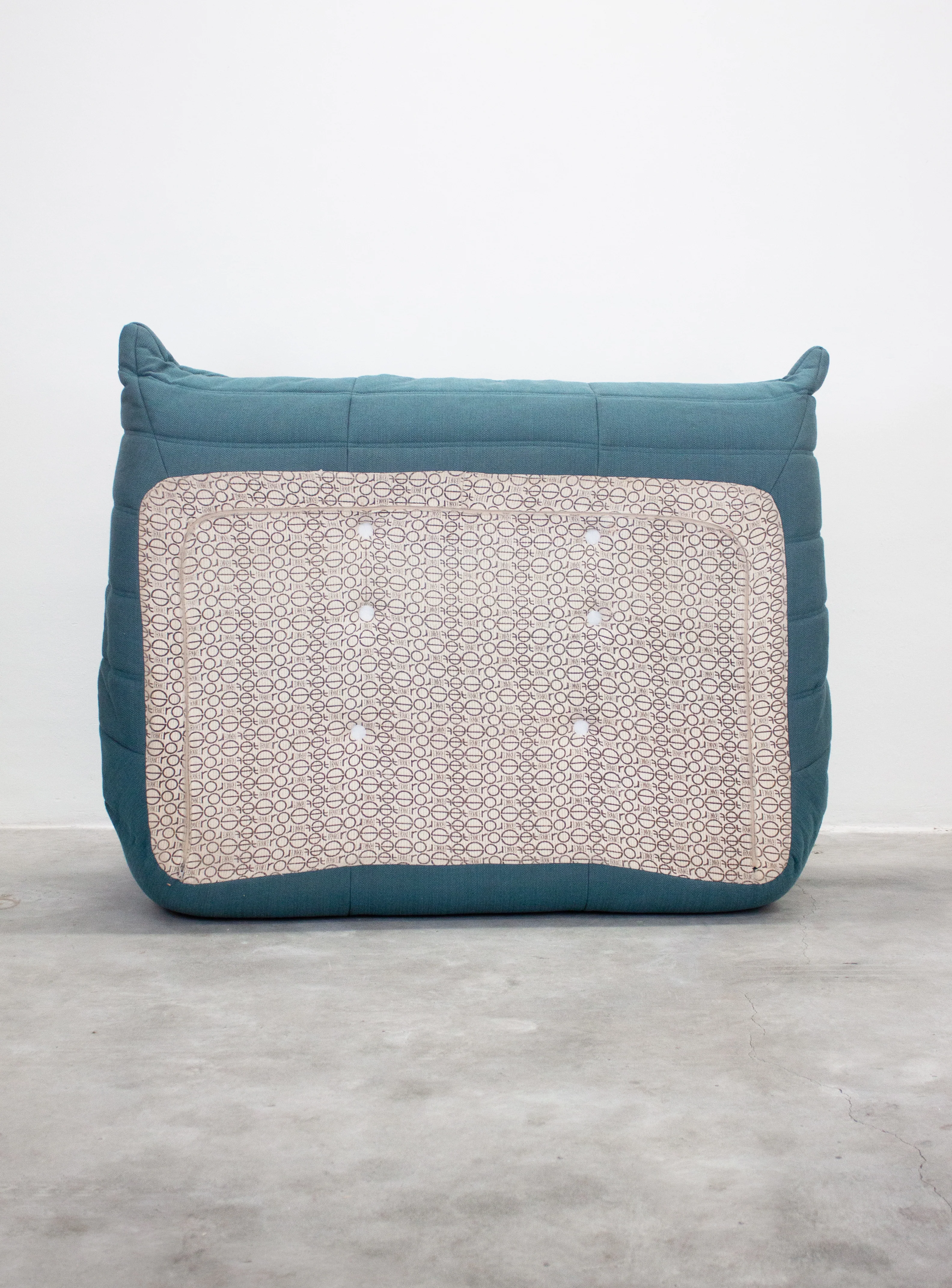 Ligne Roset Togo 2 Seater Sofa by Michel Ducaroy (Teal Green) - Image 8