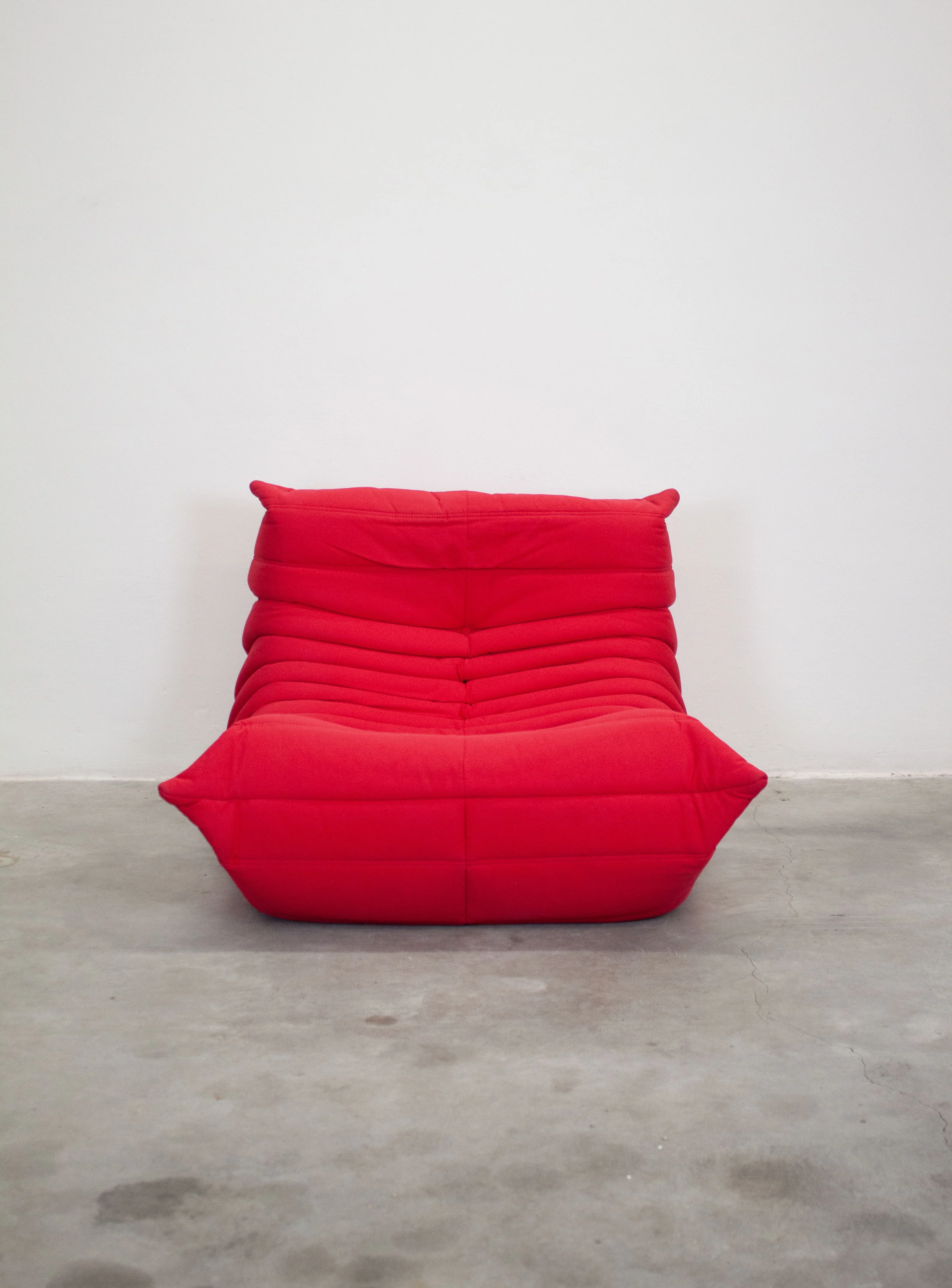 Ligne Roset Togo Lounge Chair by Micheal Ducaroy (Red) - Image 2
