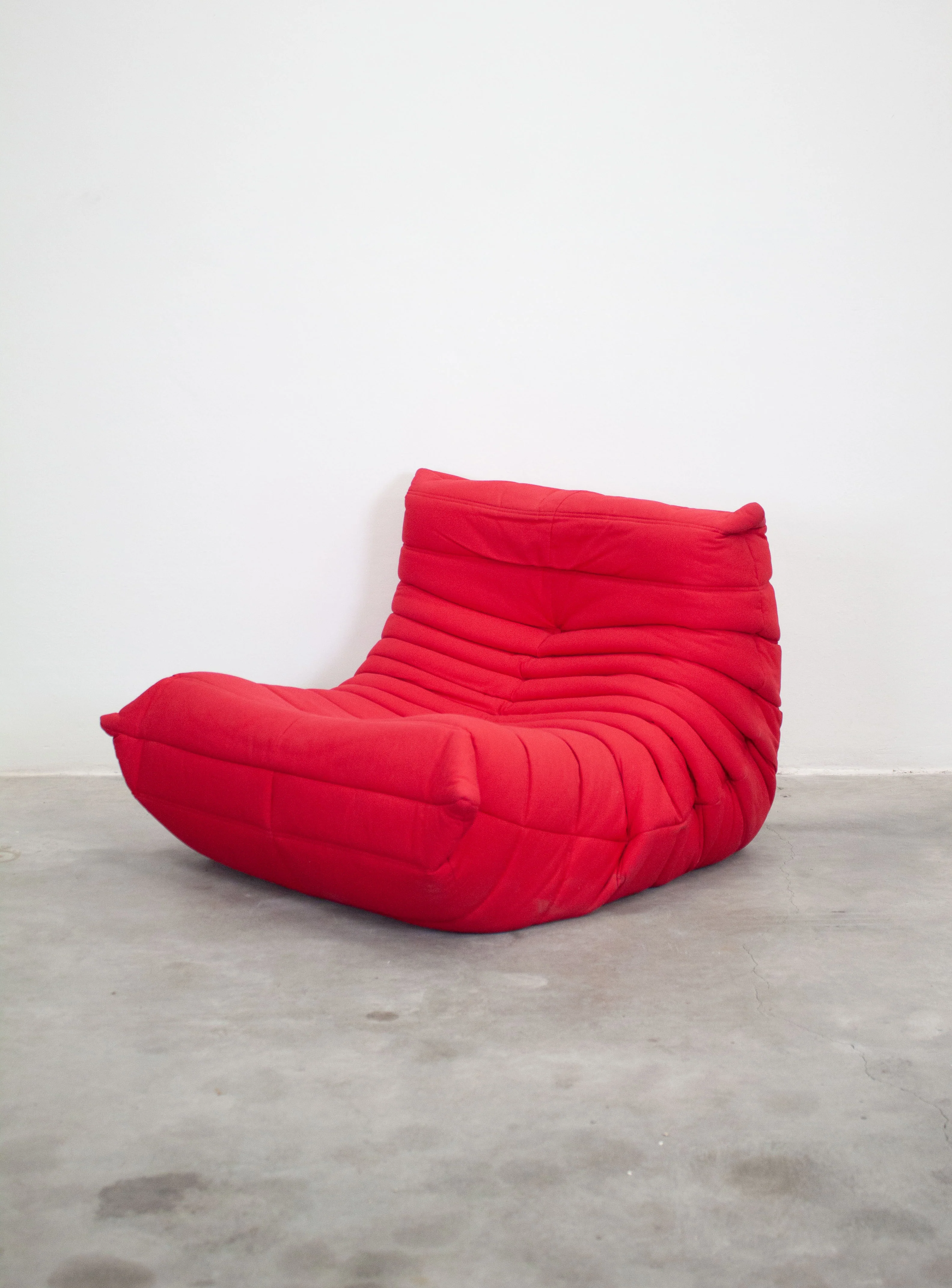 Ligne Roset Togo Lounge Chair by Micheal Ducaroy (Red) - Image 3