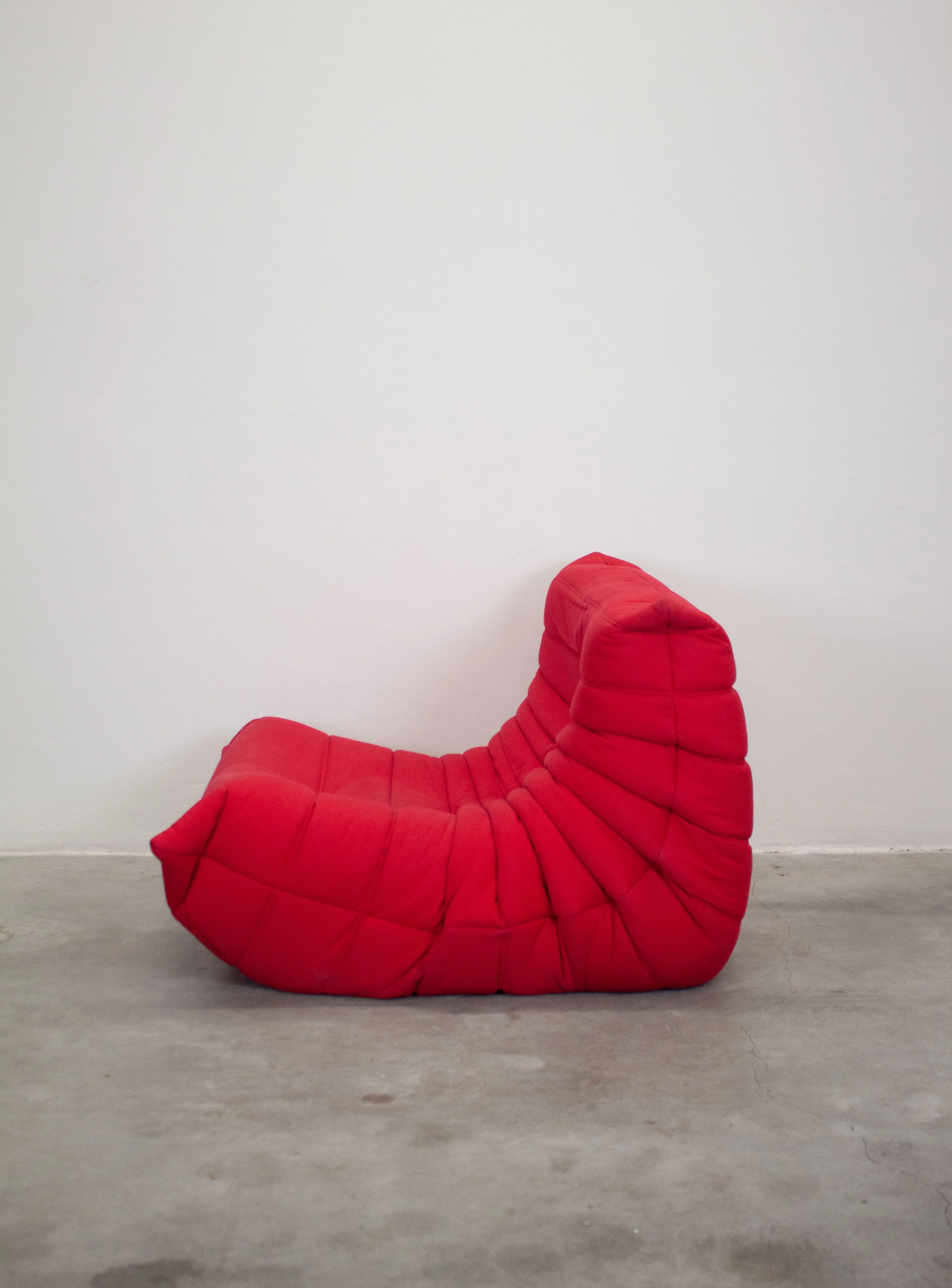 Ligne Roset Togo Lounge Chair by Micheal Ducaroy (Red) - Image 4