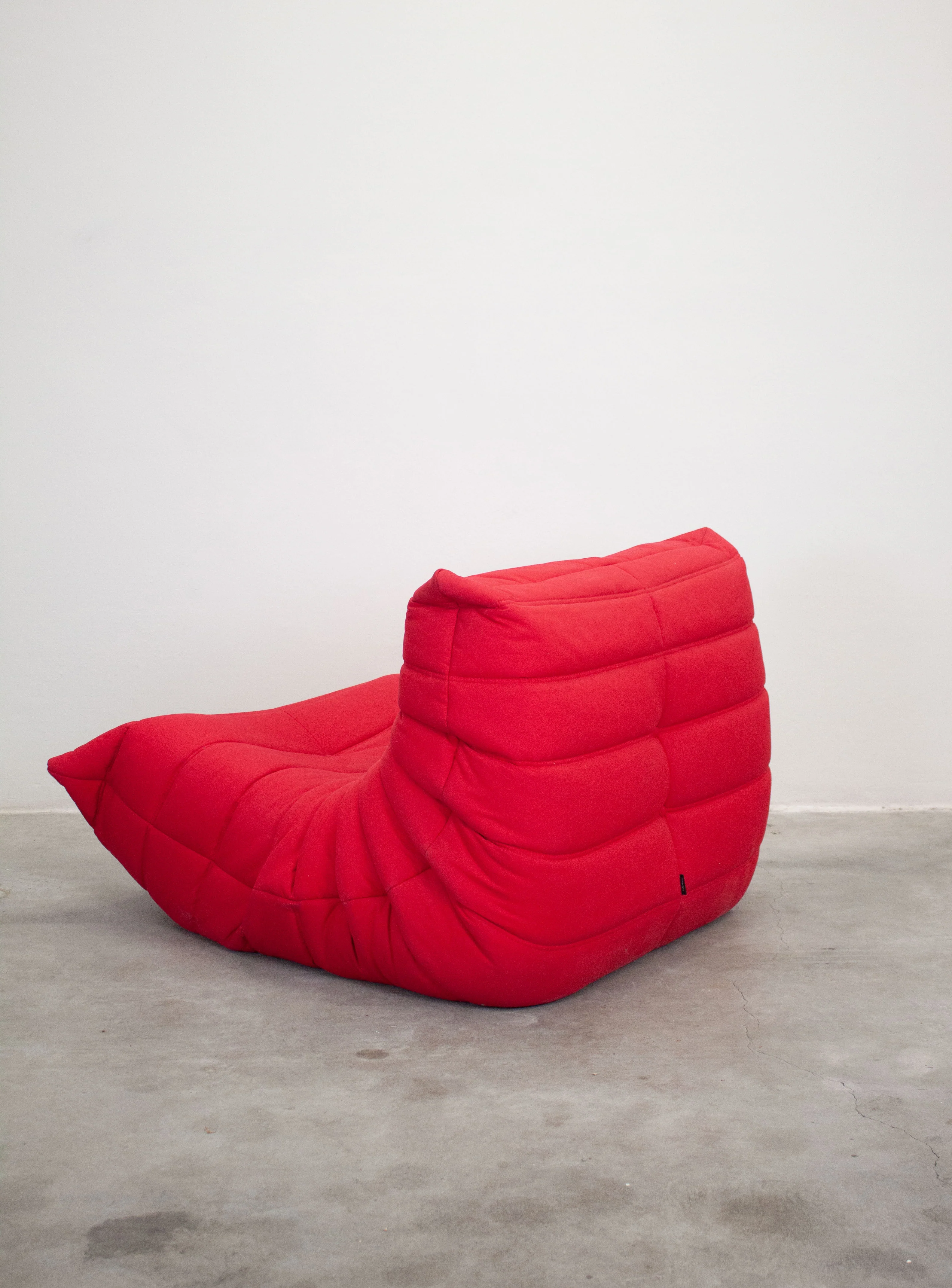 Ligne Roset Togo Lounge Chair by Micheal Ducaroy (Red) - Image 5