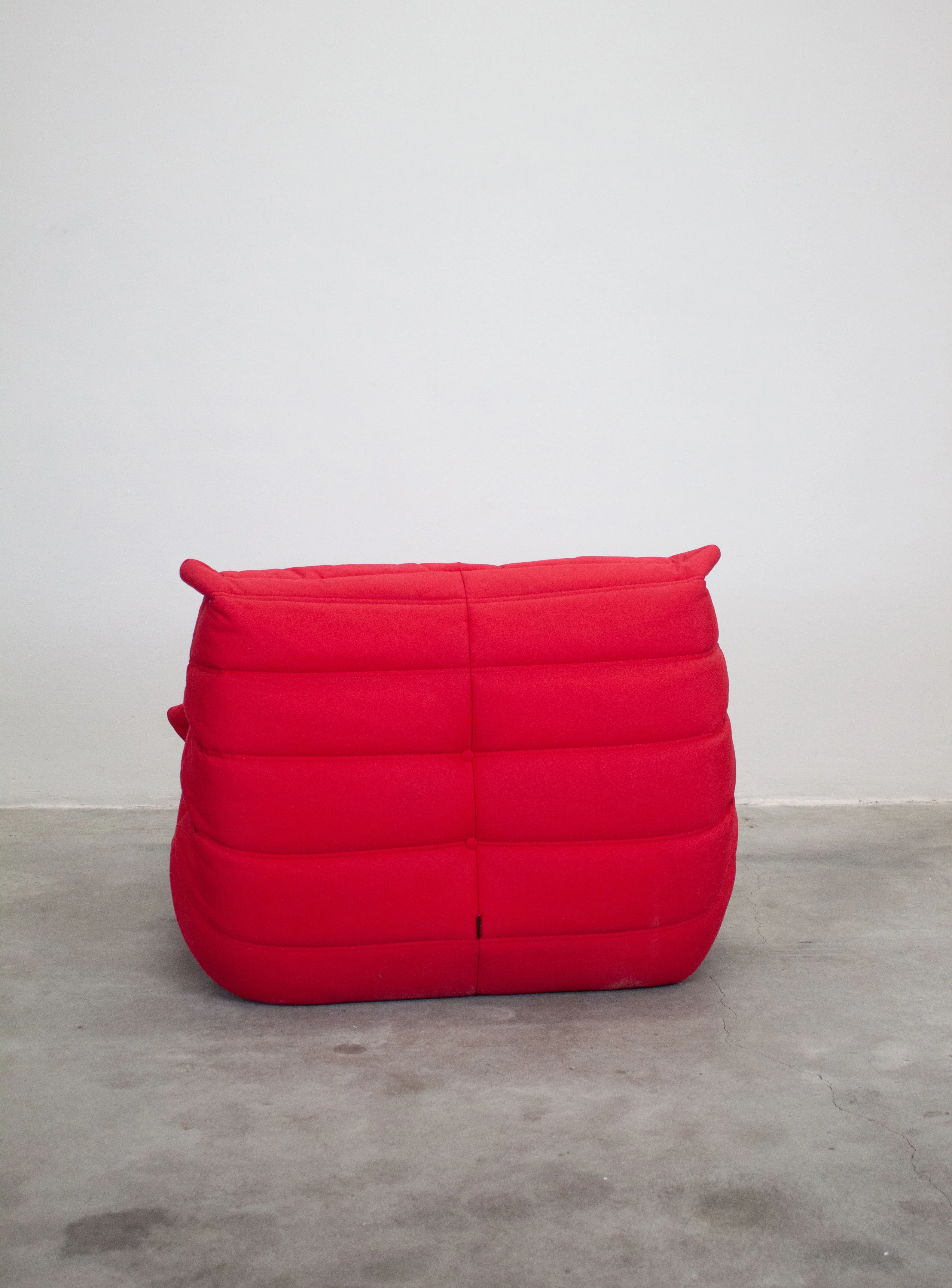 Ligne Roset Togo Lounge Chair by Micheal Ducaroy (Red) - Image 6