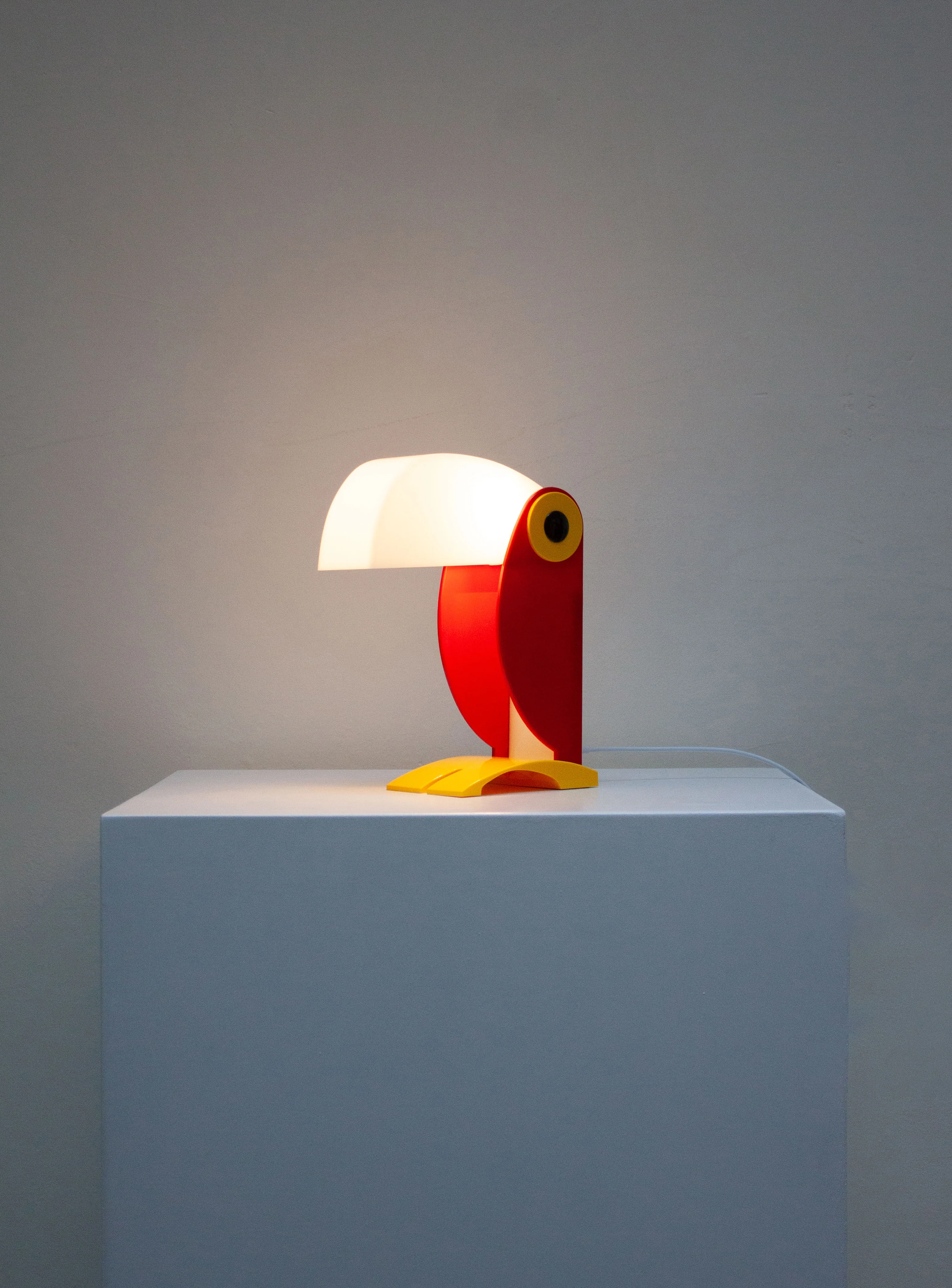 Linea Zero Toucan Desk Lamp by Enea Ferrari (Red) - Image 11