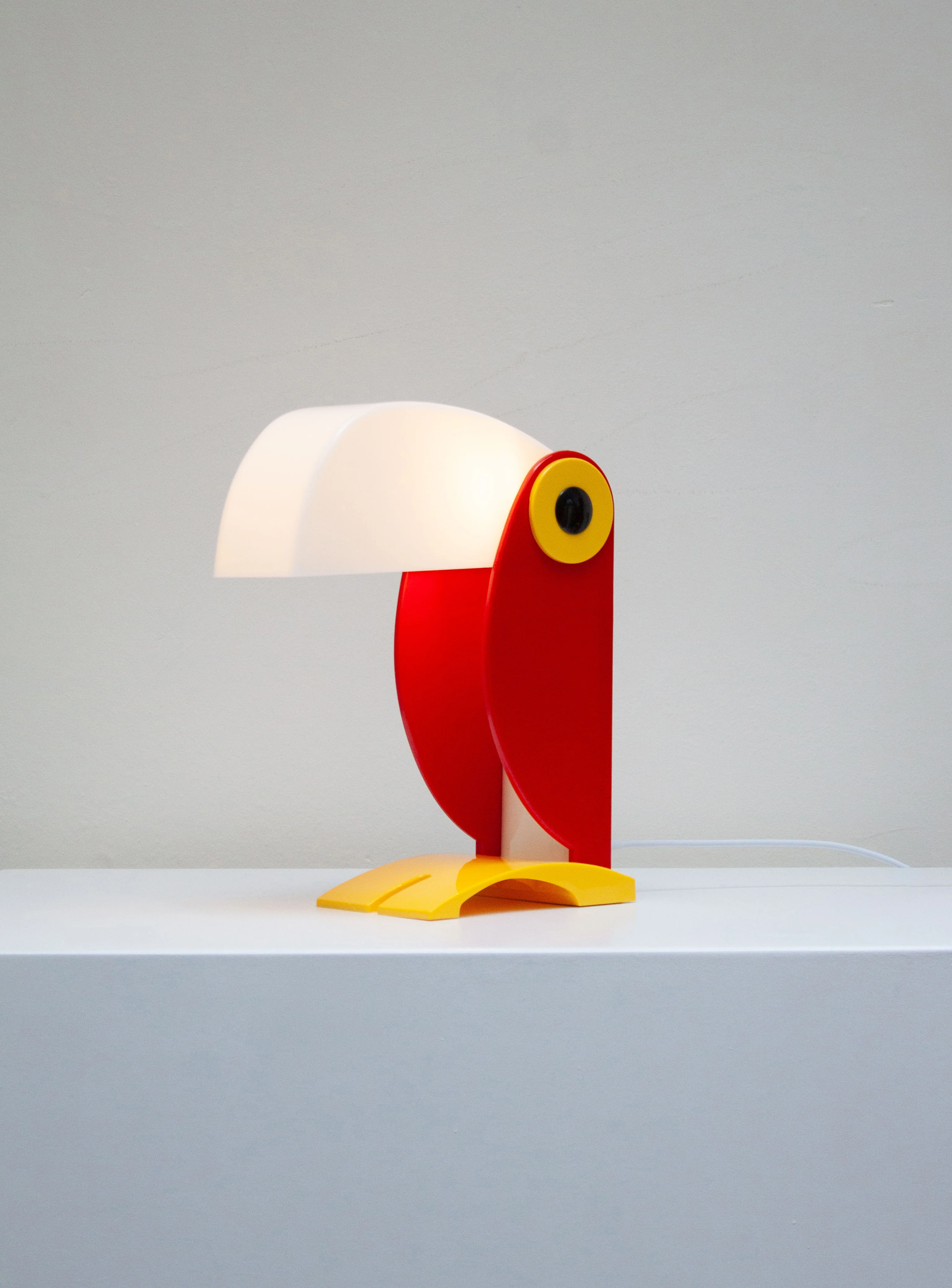 Linea Zero Toucan Desk Lamp by Enea Ferrari (Red) - Image 13