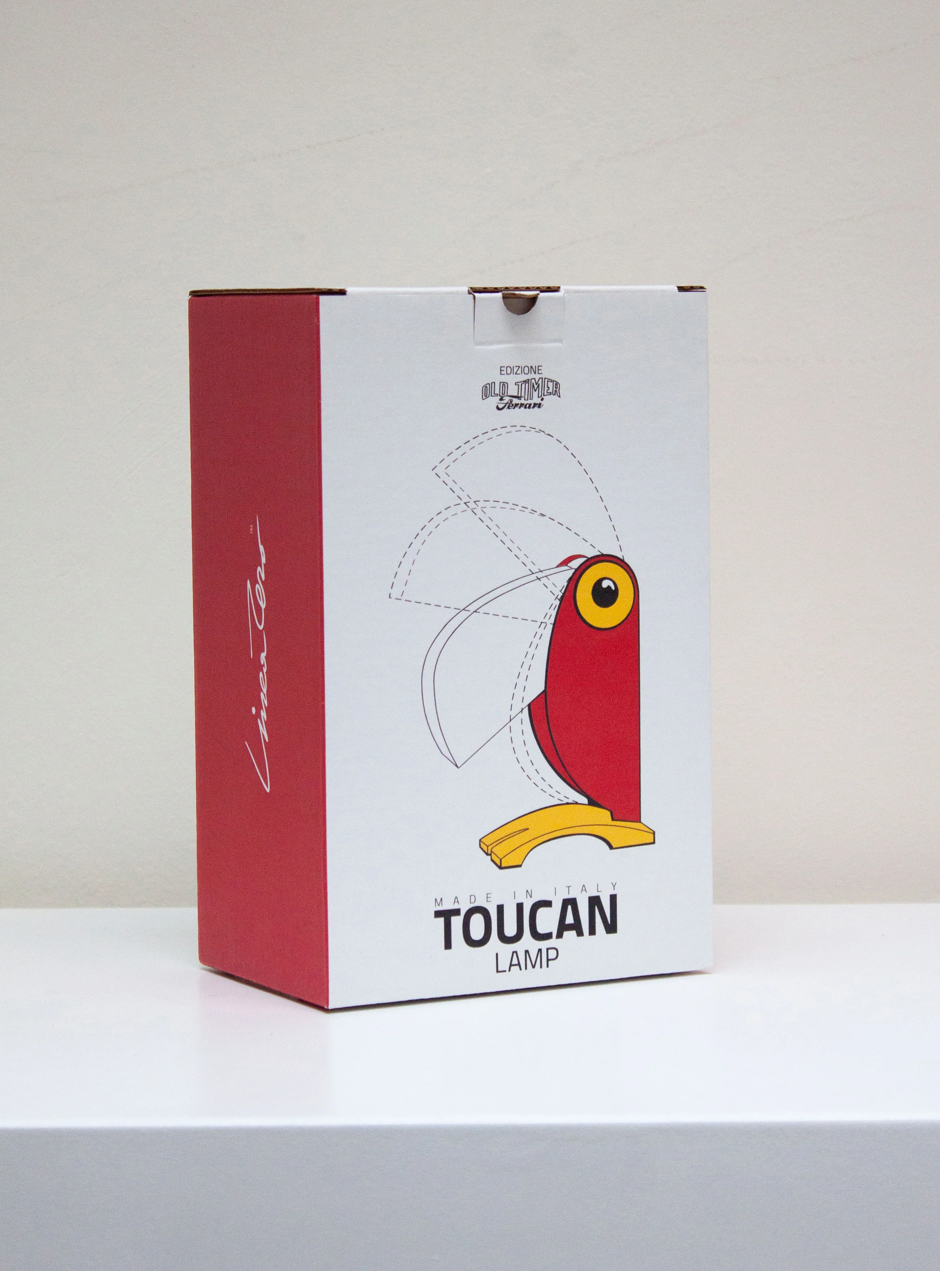 Linea Zero Toucan Desk Lamp by Enea Ferrari (Red) - Image 22
