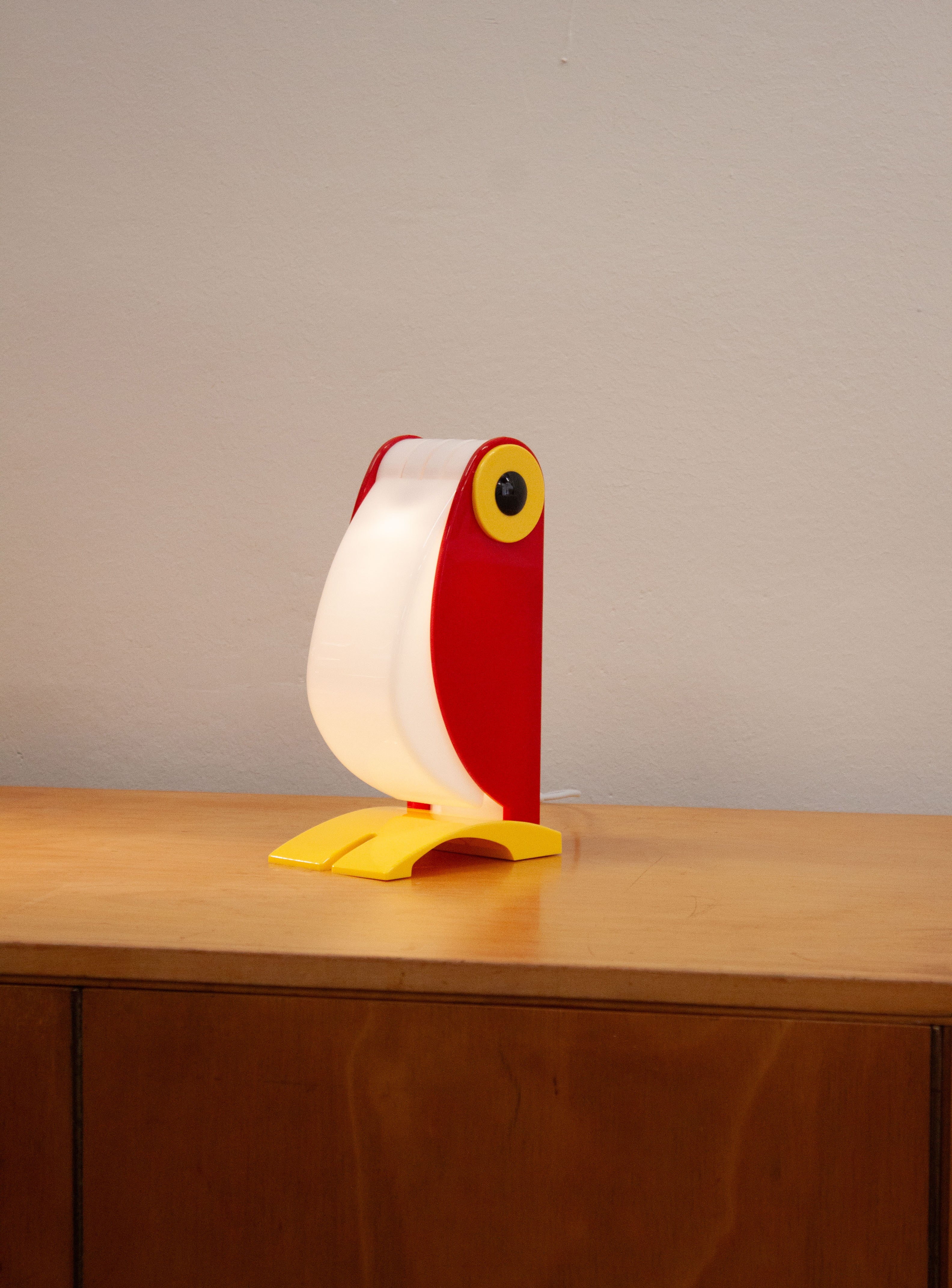 Linea Zero Toucan Desk Lamp by Enea Ferrari (Red) - Image 27