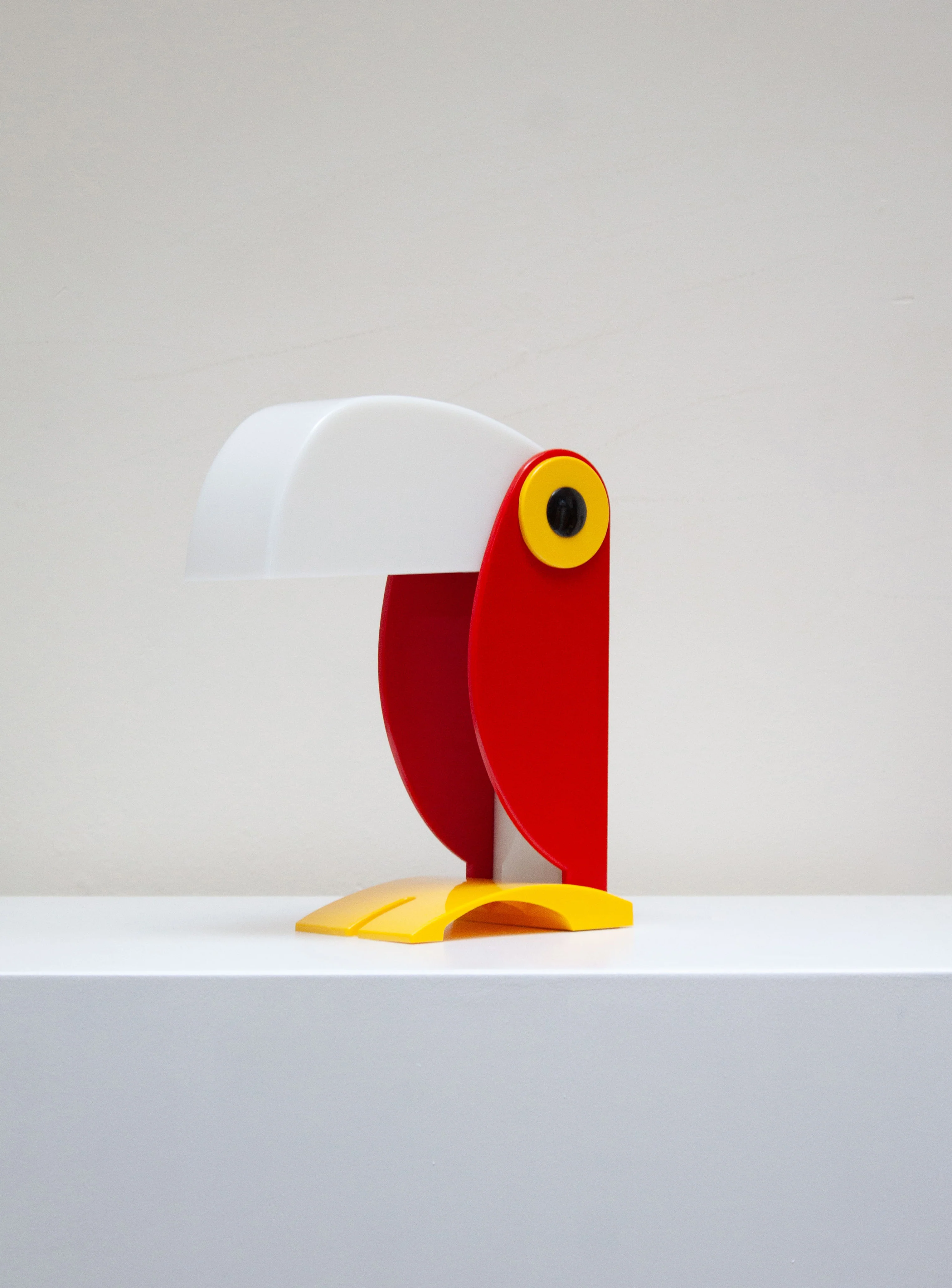 Linea Zero Toucan Desk Lamp by Enea Ferrari (Red) - Image 6