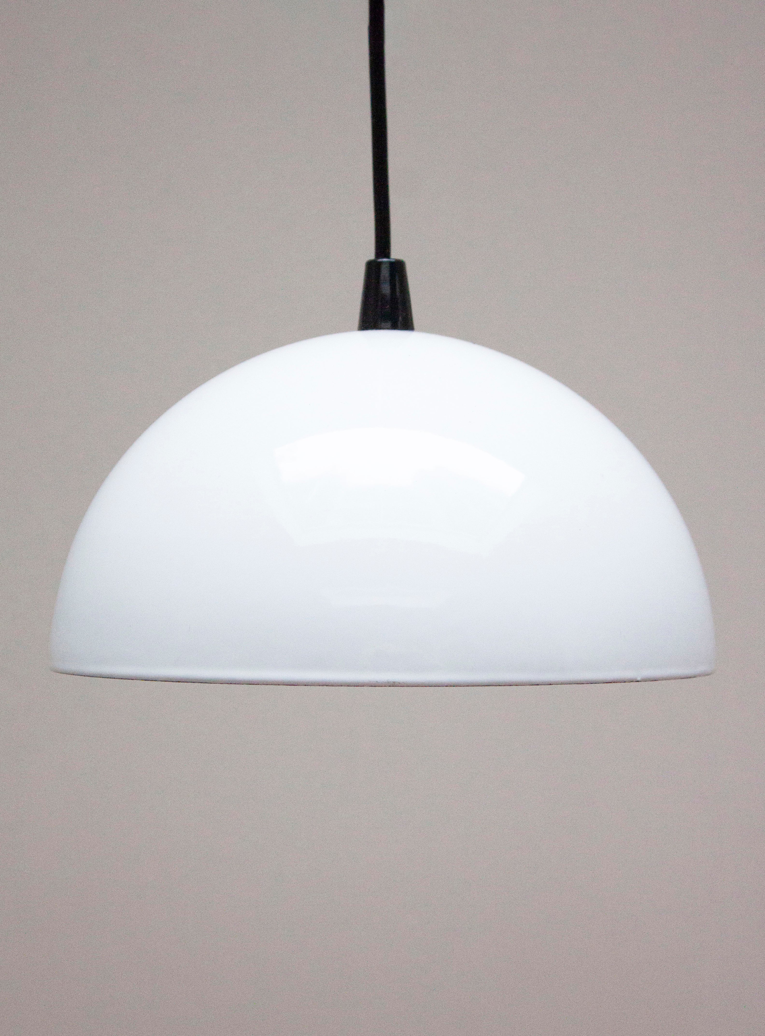 Louis Poulsen Pendant Lamp by Verner Panton (White) - Image 3