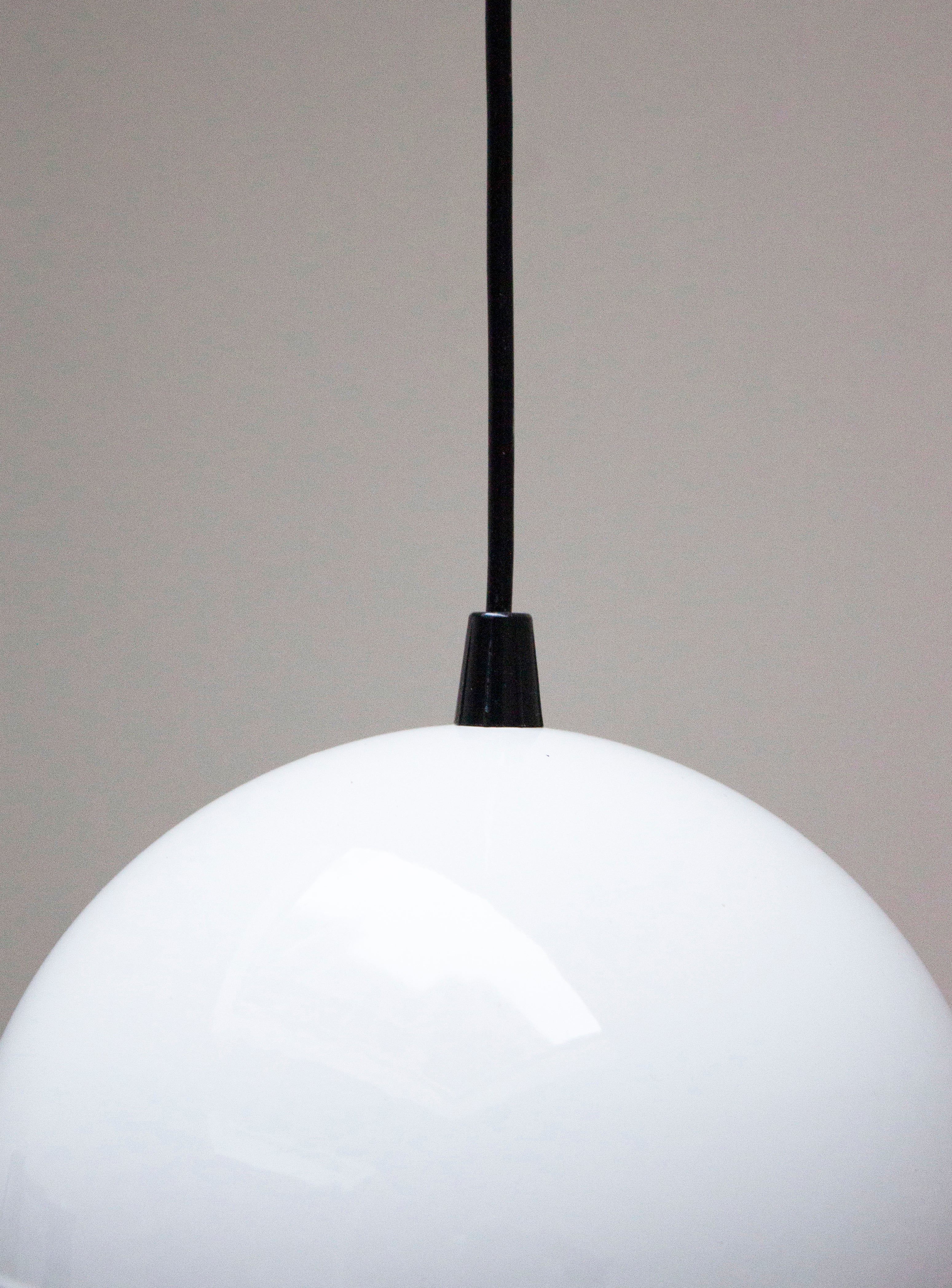 Louis Poulsen Pendant Lamp by Verner Panton (White) - Image 6