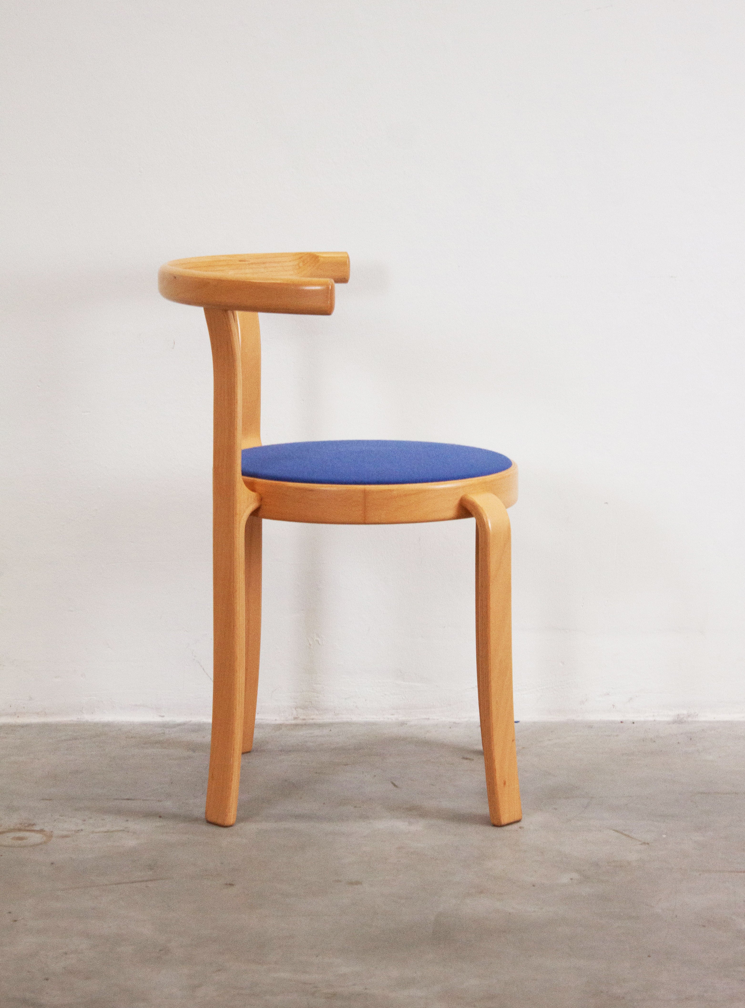 Magnus Olesen 8000 Dining Chairs by Rud Thygesen & Johnny Sørensen (Blue) - Image 11