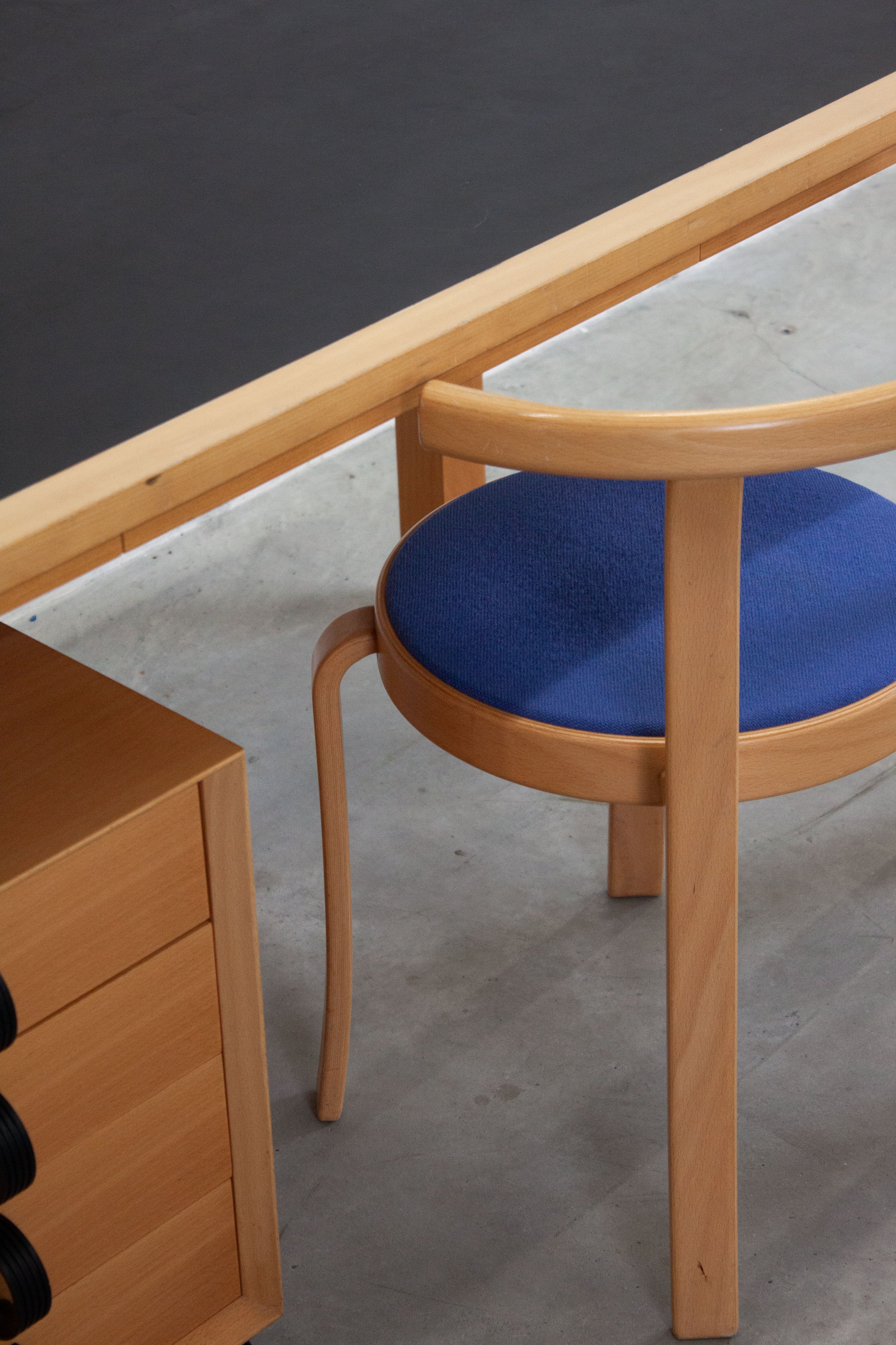 Magnus Olesen 8000 Dining Chairs by Rud Thygesen & Johnny Sørensen (Blue) - Image 18