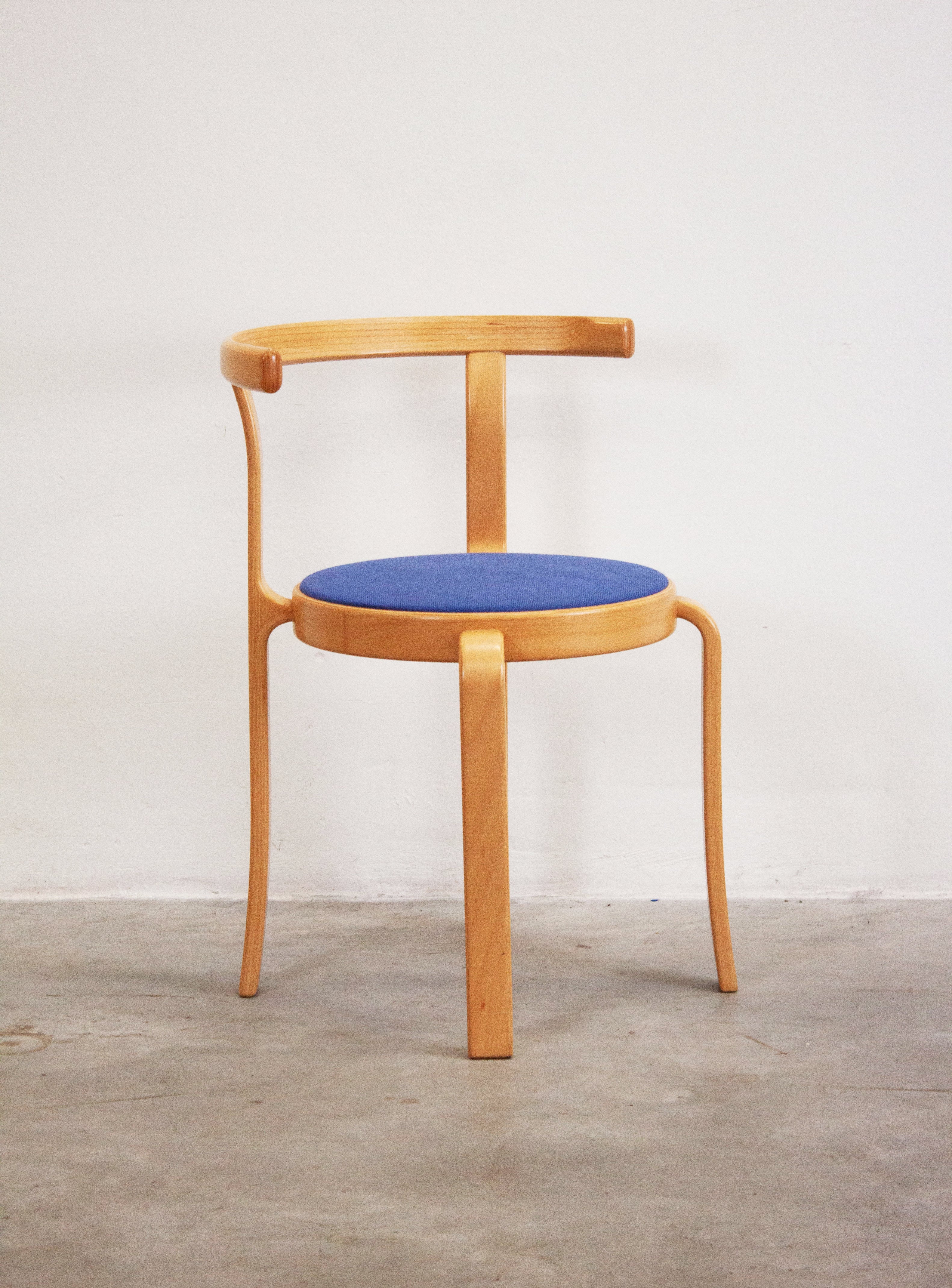 Magnus Olesen 8000 Dining Chairs by Rud Thygesen & Johnny Sørensen (Blue) - Image 9